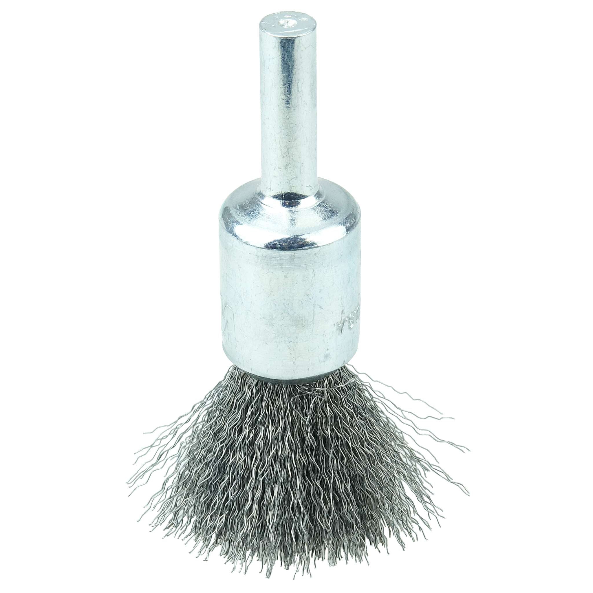 1/2" Cepillo de Punta con Vástago de Alambre Ondulado, .0104"