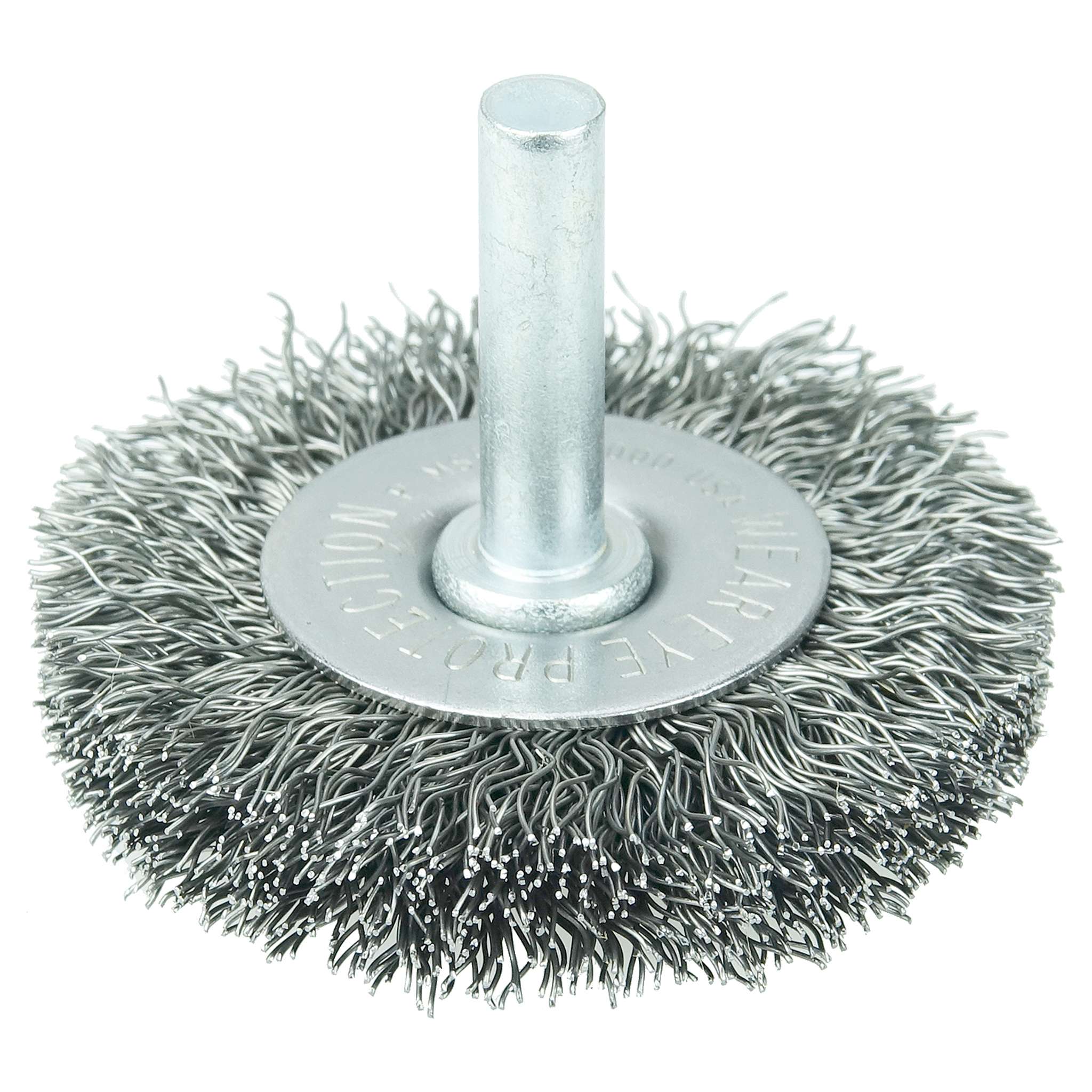 2" Cepillo Circular con Vástago, .0118"