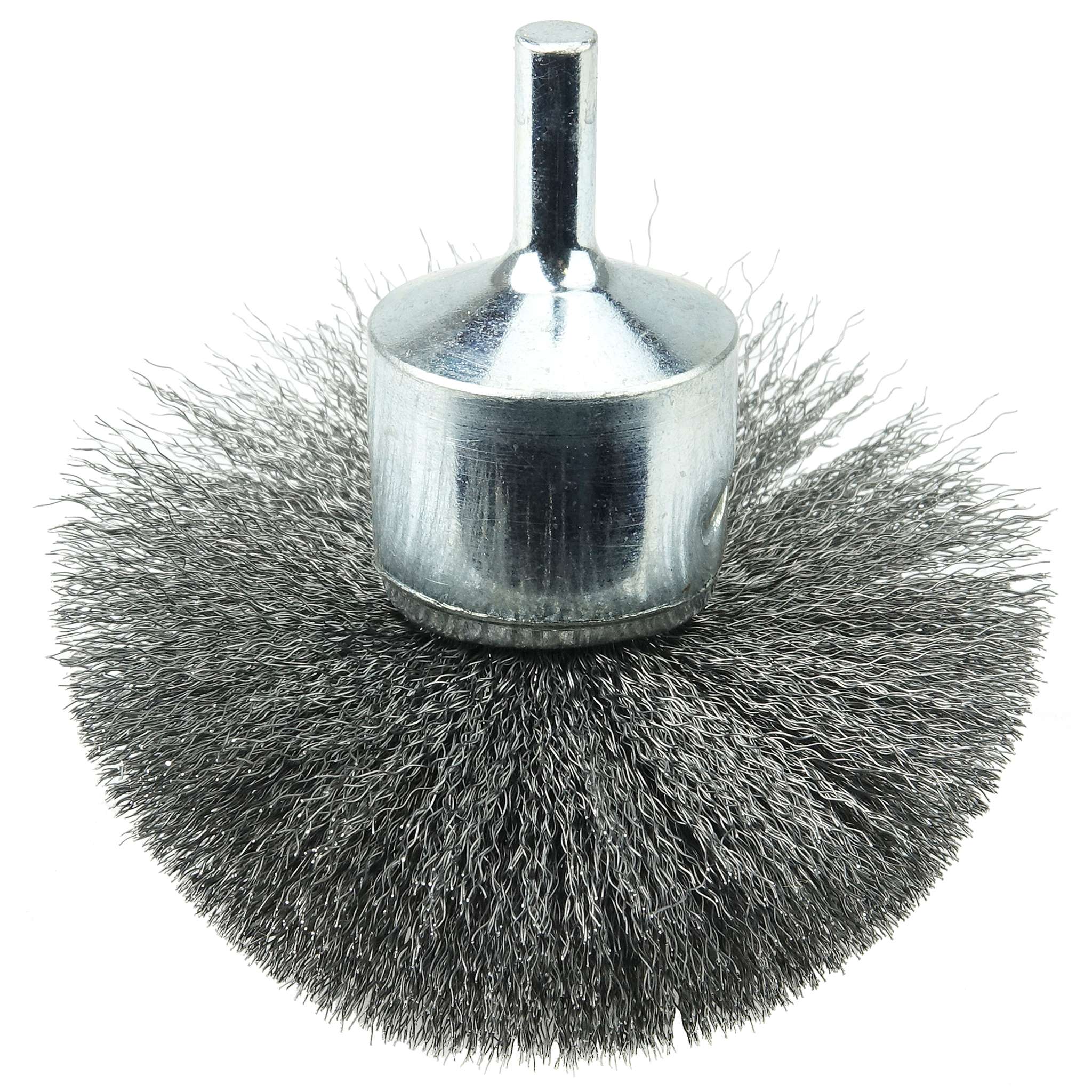 3" Cepillo de Punta Abocinado de Alambre Ondulado, .008" (EBC-63)