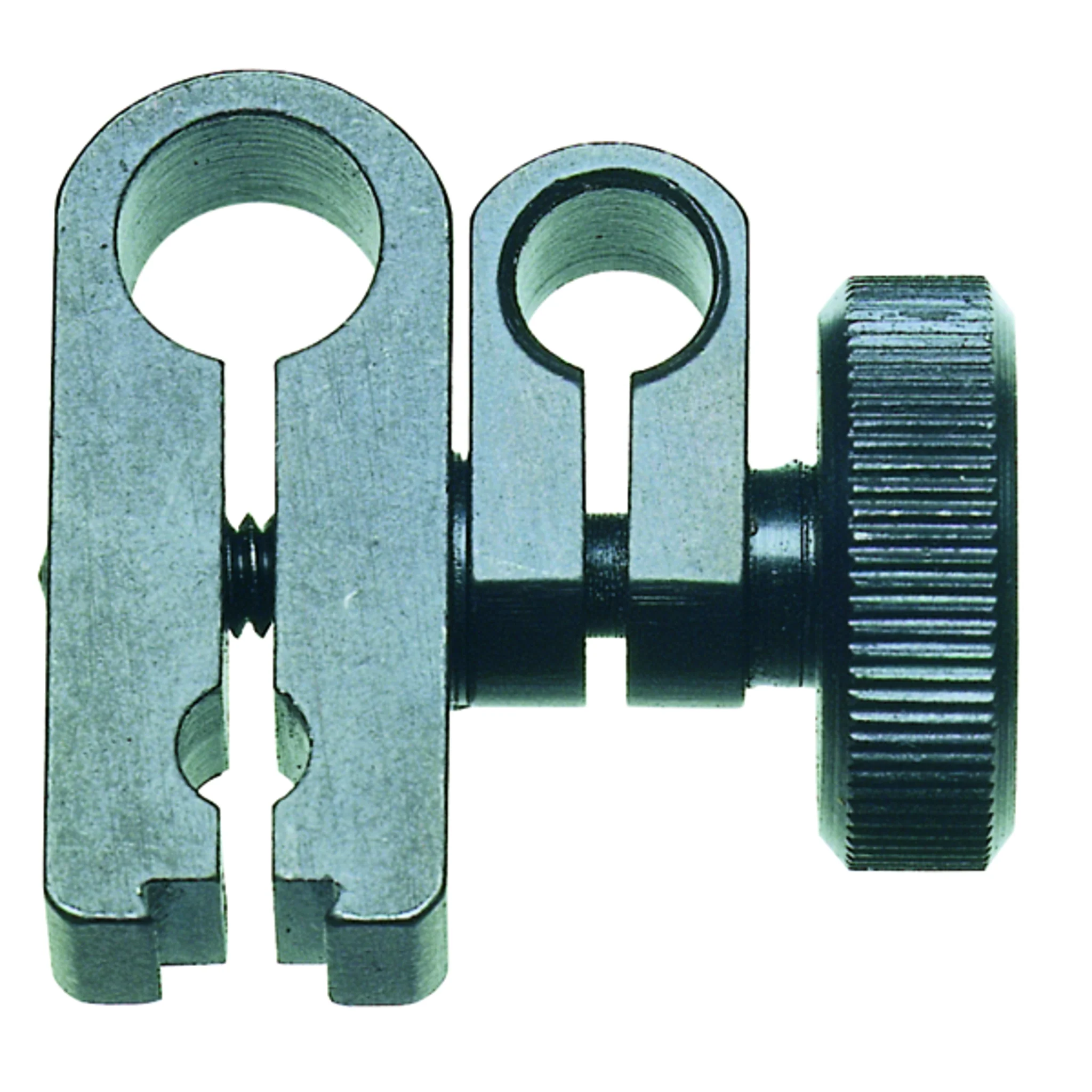 Abrazadera giratoria para D=4/8mm, Cola de milano