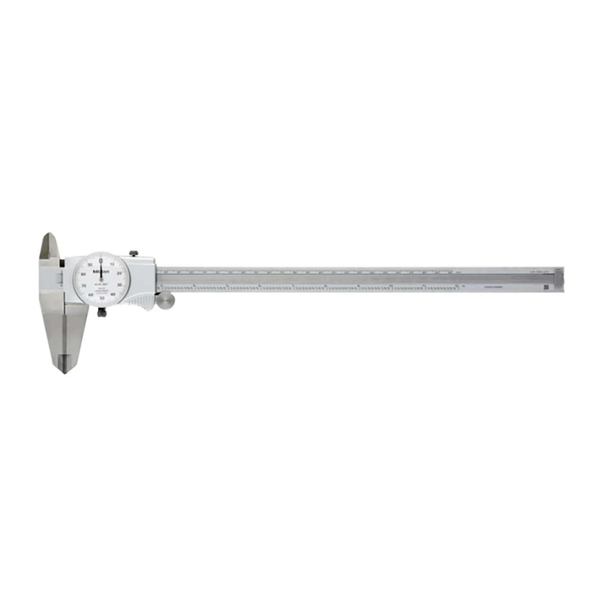 Calibrador con Carátula con puntas de carburo para medición de interiores y exteriores 0-12 pulg, 0.001 pulg, 0.1 pulg/rev., pulg