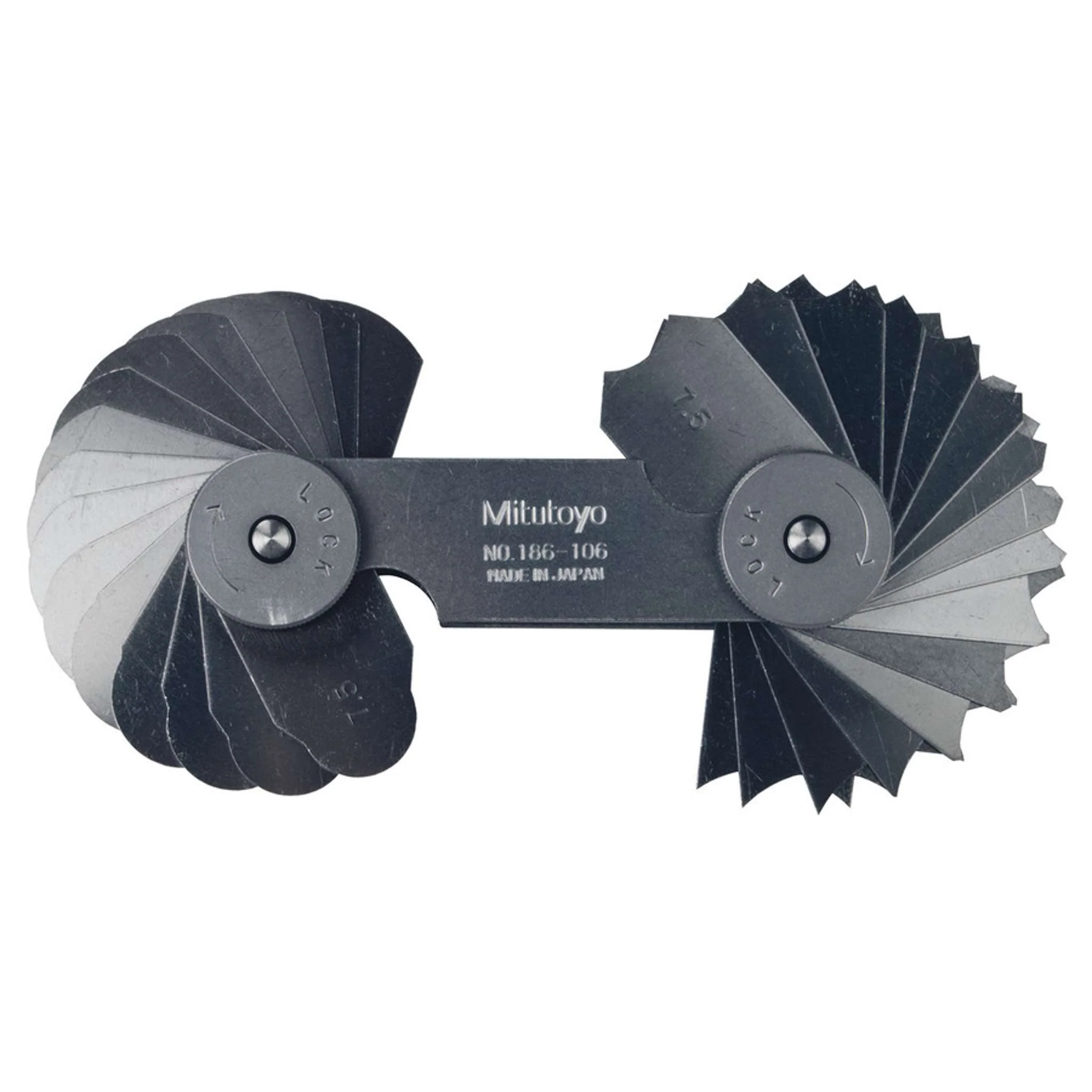 Calibrador de radios 7,5-15mm, 32 Pares