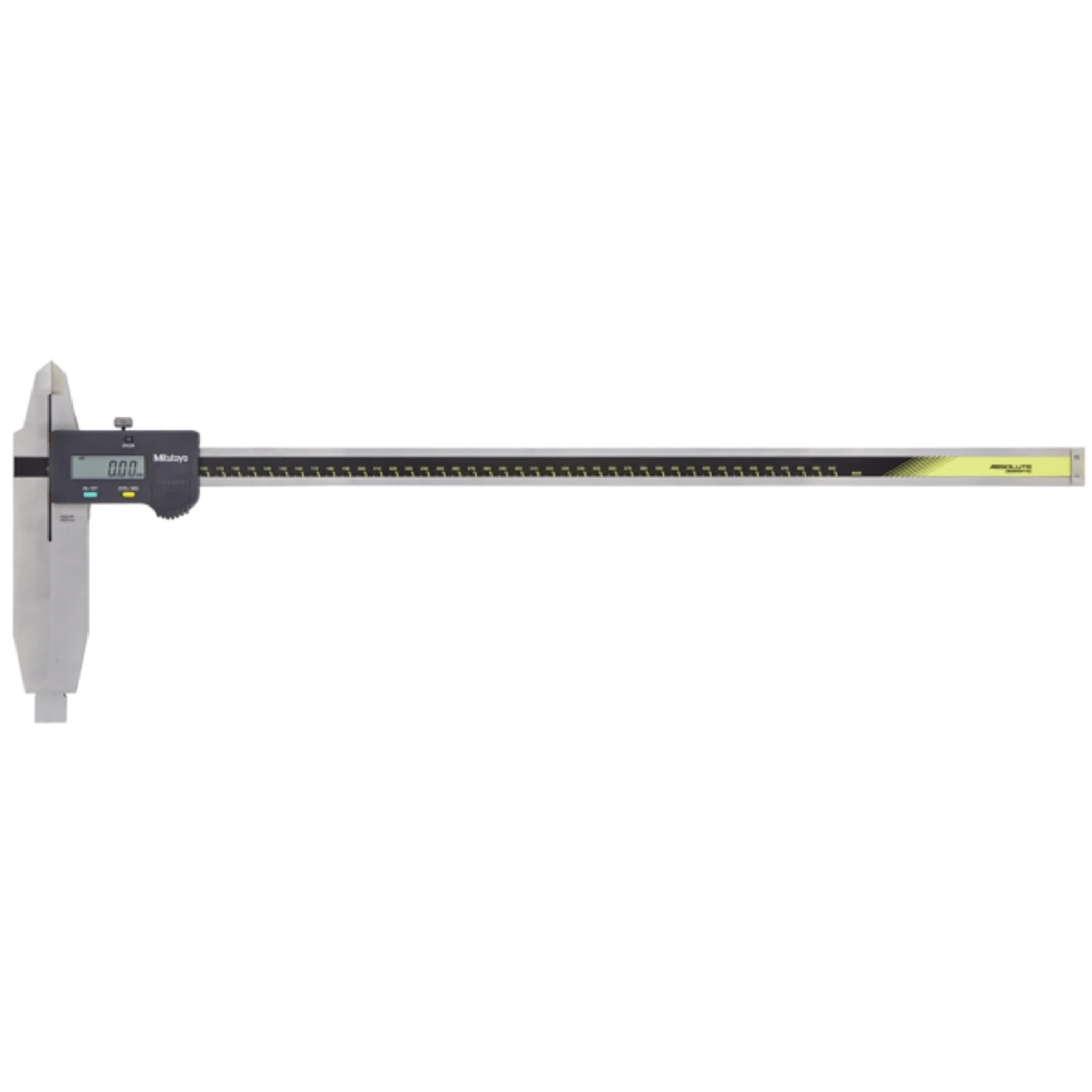 Calibrador digital ABS con puntas para exteriores/interiores y puntas estándar 0-500mm
