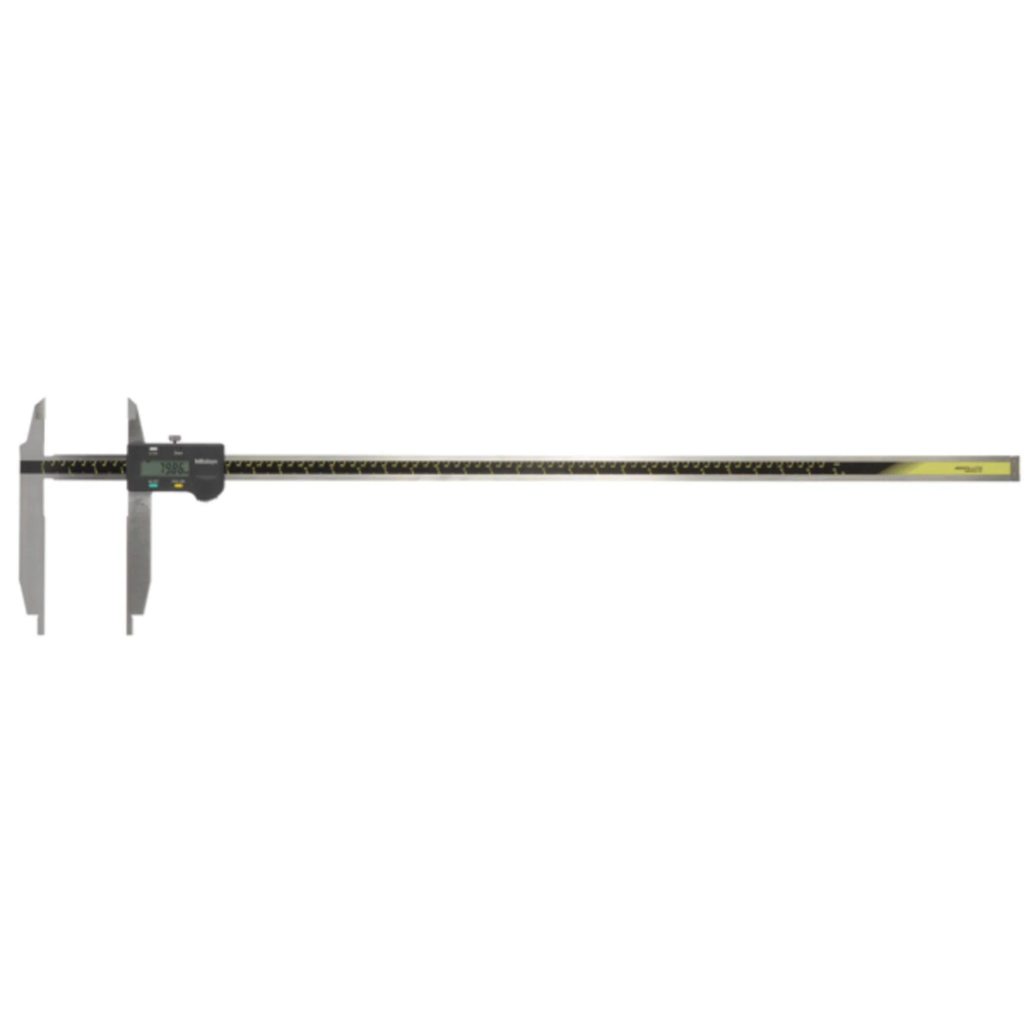 Calibrador digital ABS con puntas para exteriores/interiores y puntas estándar pulg/mm, 0-30 pulg/0-750mm