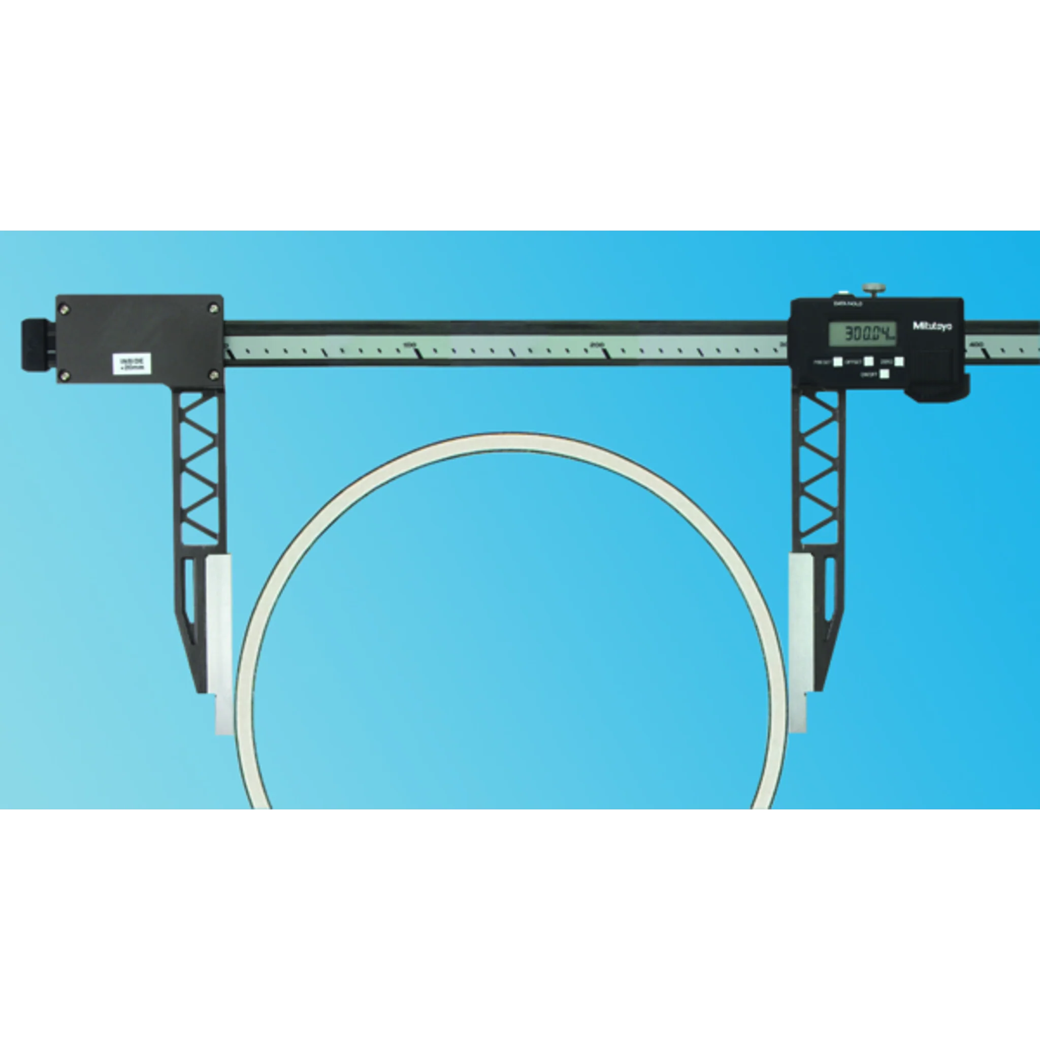 Calibrador digital ABS de fibra de carbono con puntas largas pulg/mm, 0-18 pulg, IP66 - Image 2
