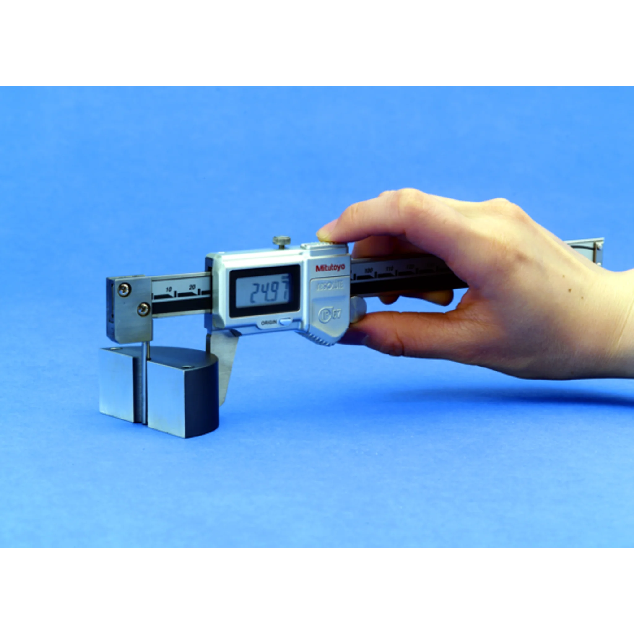 Calibrador de Espesor Tubular Digimatic ABSOLUTE y Vernier, 0 - 6 pulg