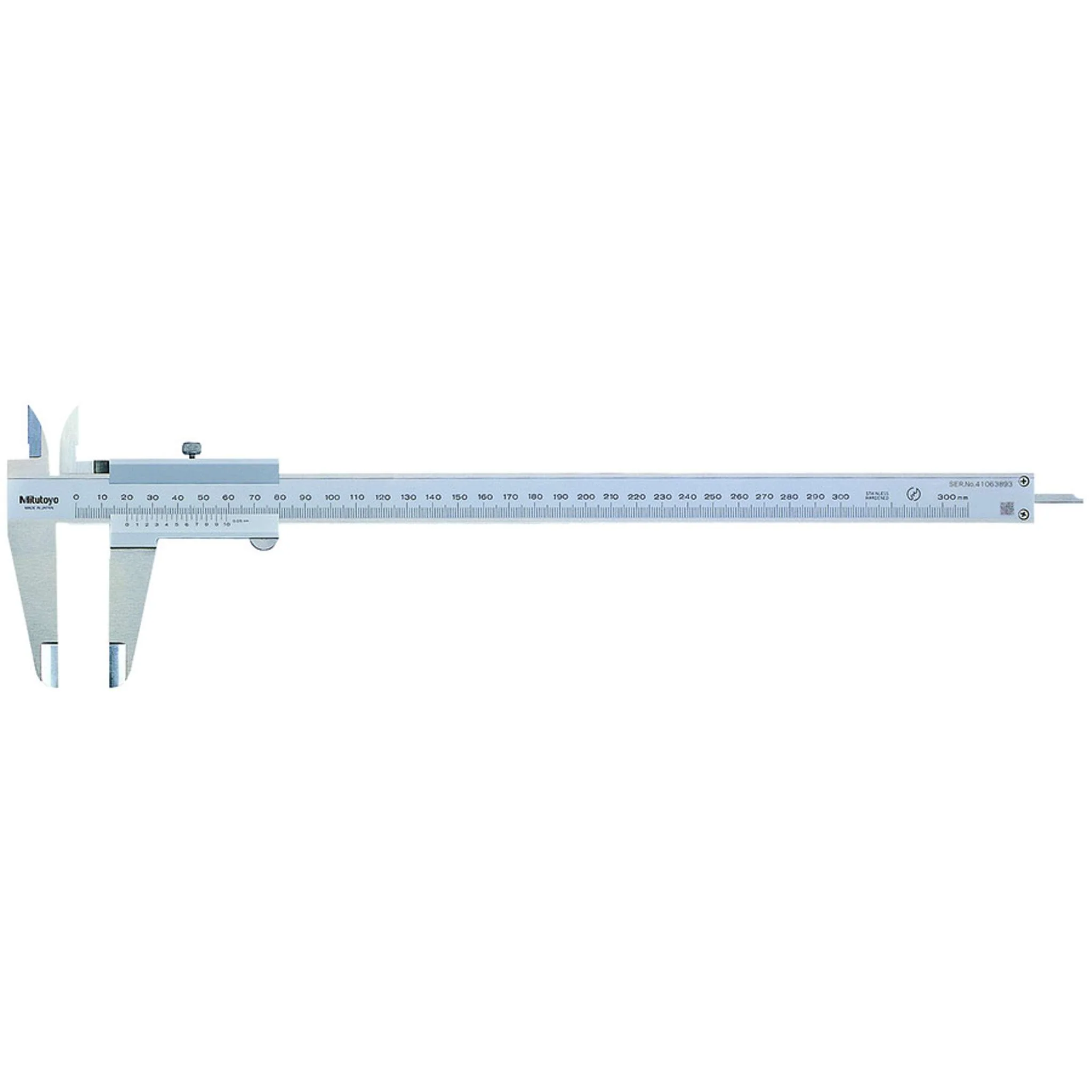 Calibrador vernier 0-300mm, 0.05mm, mm