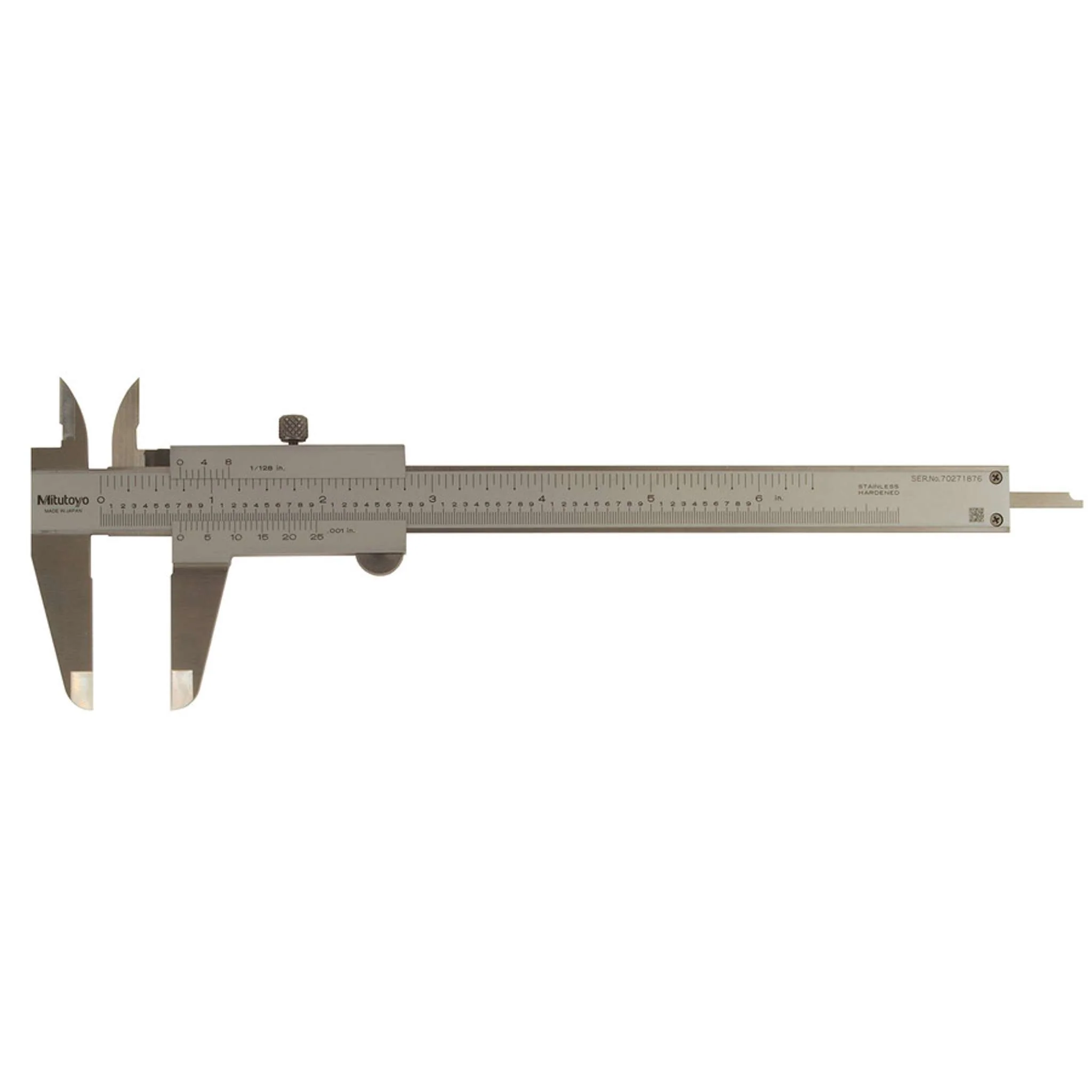Calibrador vernier 0-6 pulg, 0.001 pulg, pulg