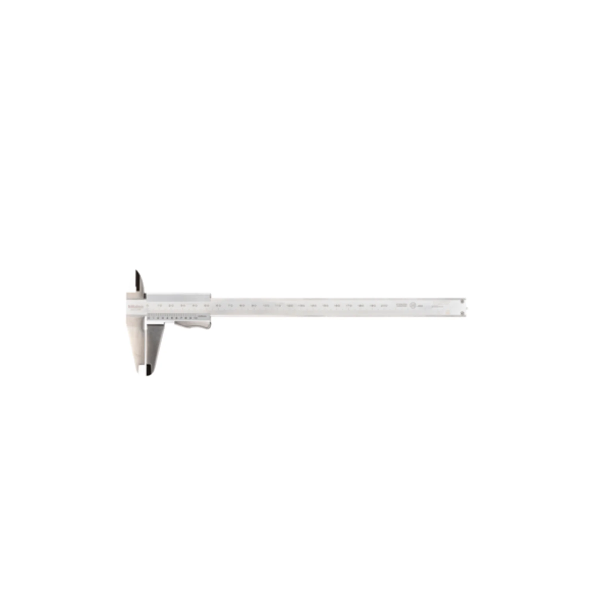 Calibrador vernier con freno de muelle 0-200mm, 0.05mm, mm