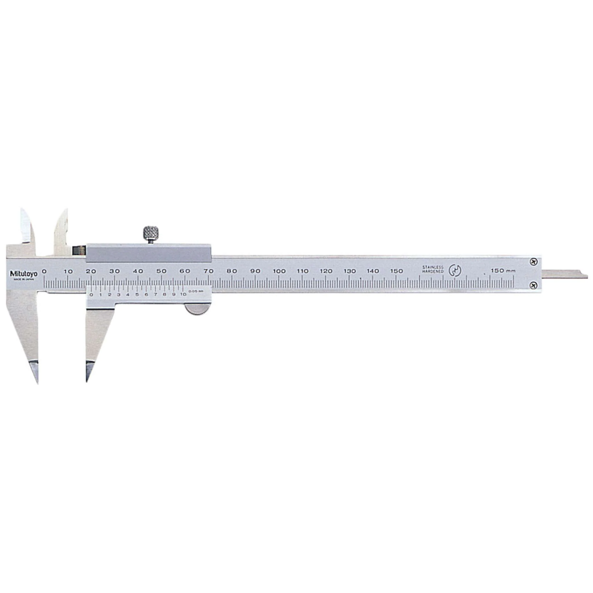 Calibrador vernier con Puntas 0-150mm, 0.05mm, mm