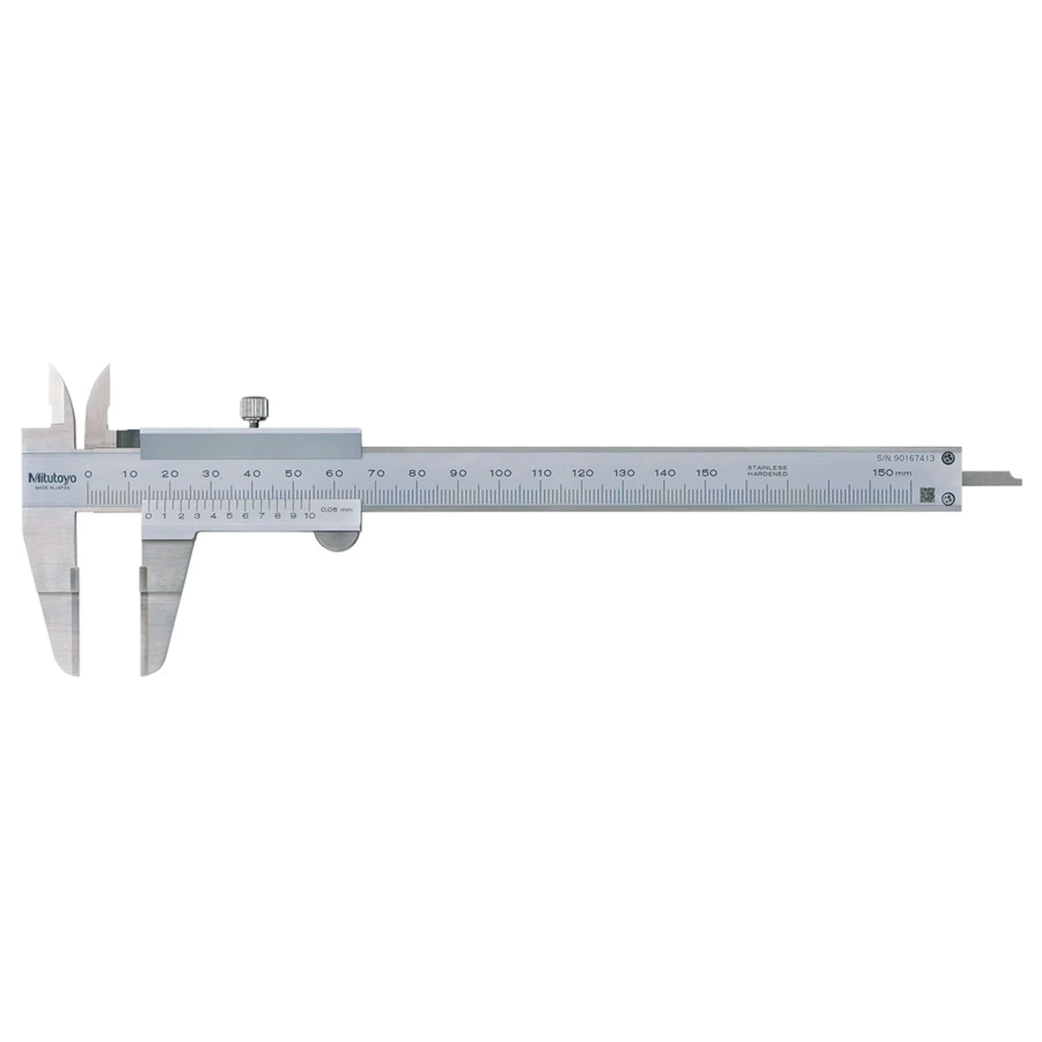 Calibrador Vernier tipo cuchilla 0-150mm, 0.05mm, mm