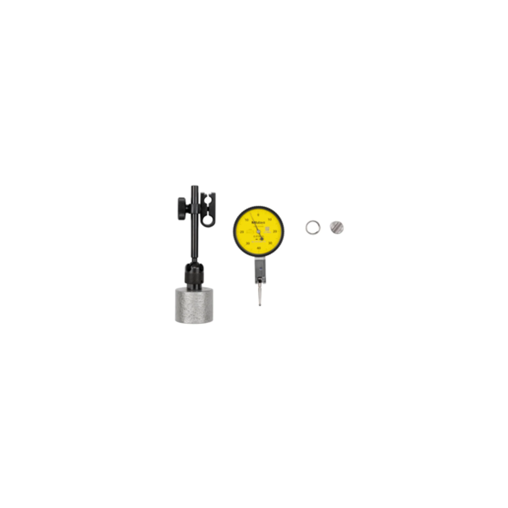 Indicador de carátula tipo palanca, Tipo horizontal 0,8mm, 0,01mm, con base magnética - Image 3