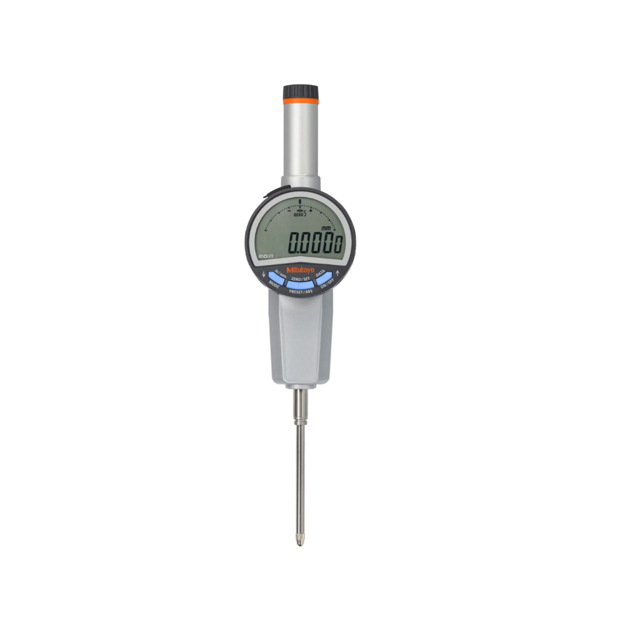 Indicador digital ID-C pulg/mm, 2 pulg, 0,00002 pulg, tapa plana