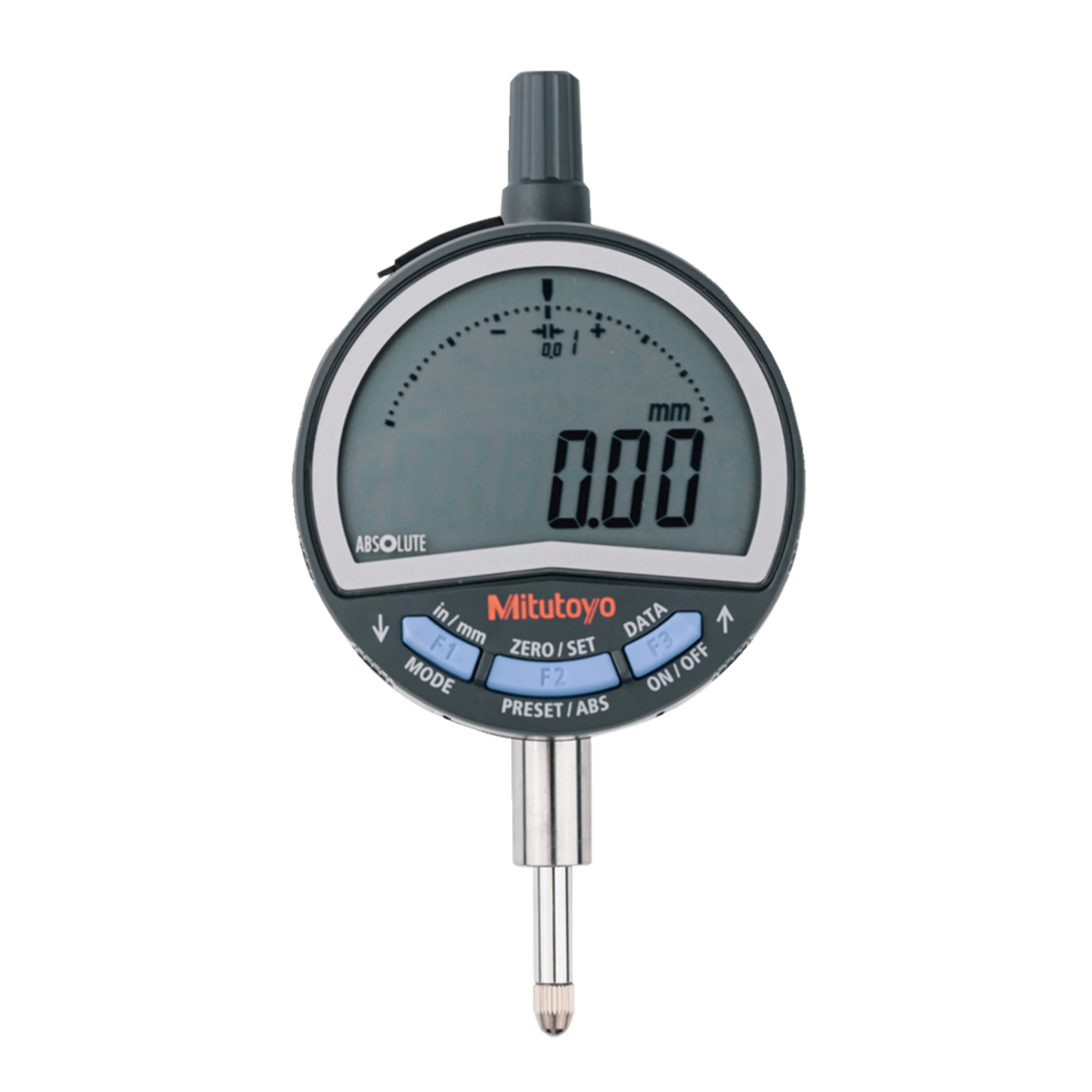 Indicador digital ID-C, Tipo ASME/ANSI pulg/mm, 0,5 pulg, 0,0005 pulg, tapa plana
