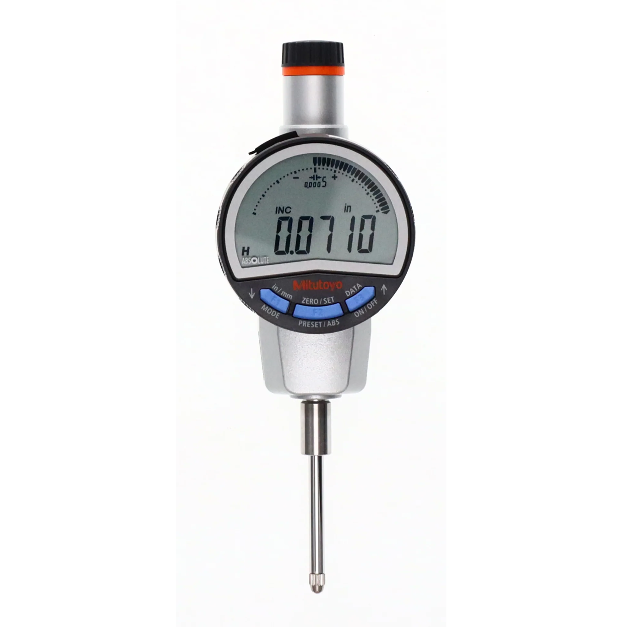 Indicador digital ID-C, Tipo ASME/ANSI pulg/mm, 1 pulg, 0,0005 pulg, tapa plana