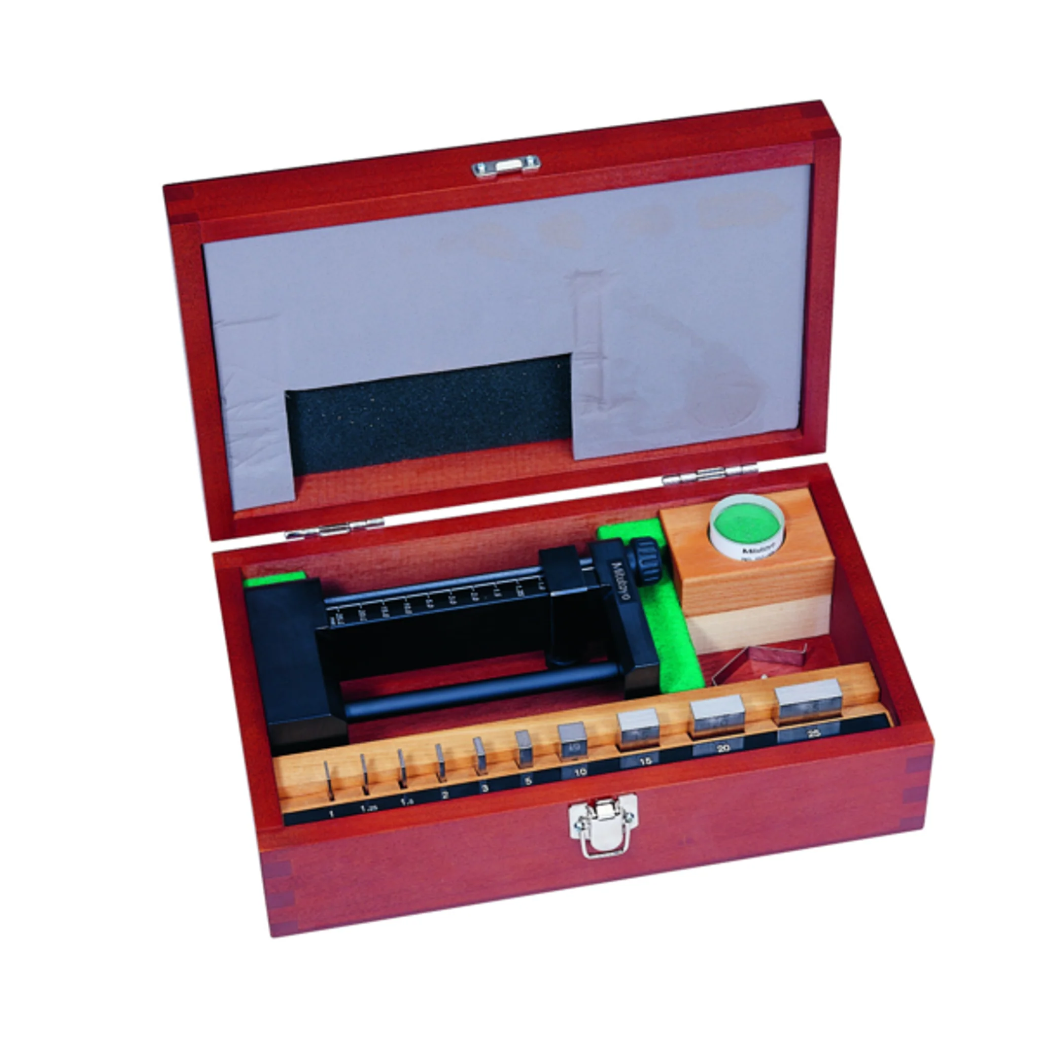 Juego de bloques patrón rectangular, mm, certificado de inspección, ISO, 10 Bloques, Grado 0, Acero, Paralelas ópticas, 12mm, Micro Checker