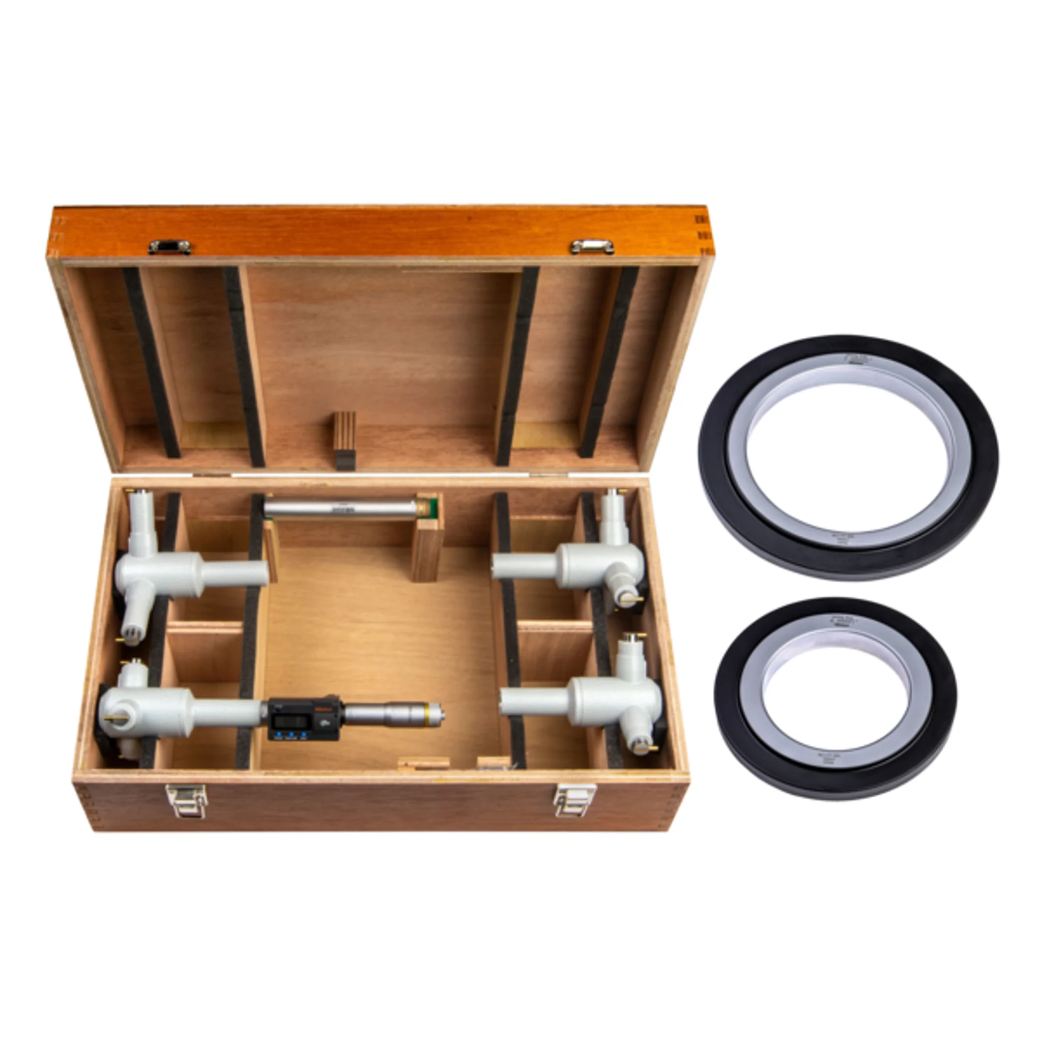 Juego de Holtest digimatic de 3 puntas internas 4-8 pulg, Cabezas intercambiables  IP65, TIN