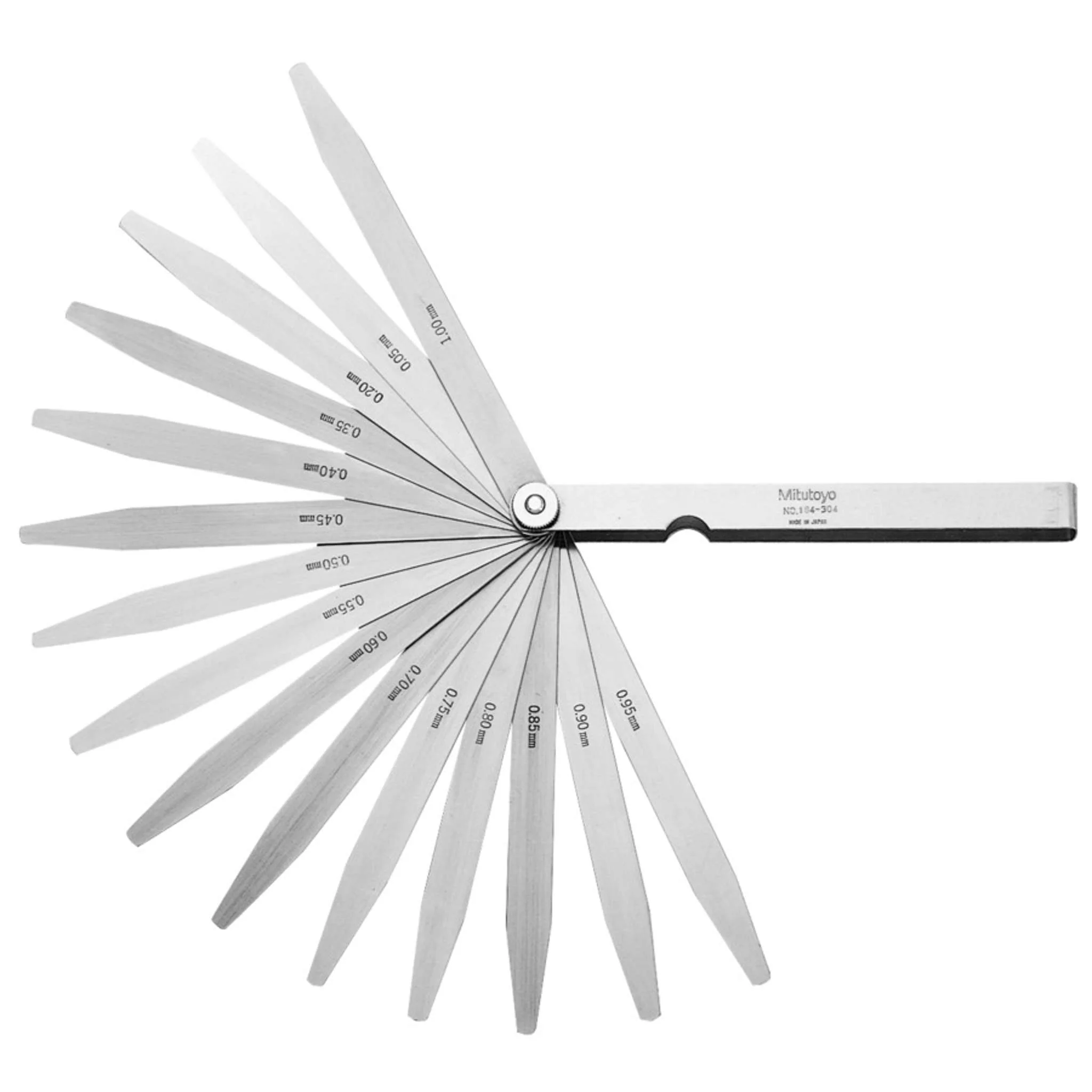 Juego de Lainas 0,05-1mm, 20 hojas, 150mm Cuchilla