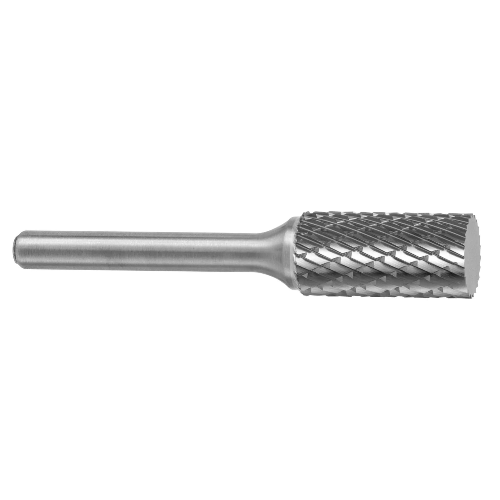 Lima Rotativa SA-3M, diam. de 9.6 mm X 19 mm de longitud,  X 6 mm de diam. de zanco y 172 mm de largo total, corte , Sin recubrimiento