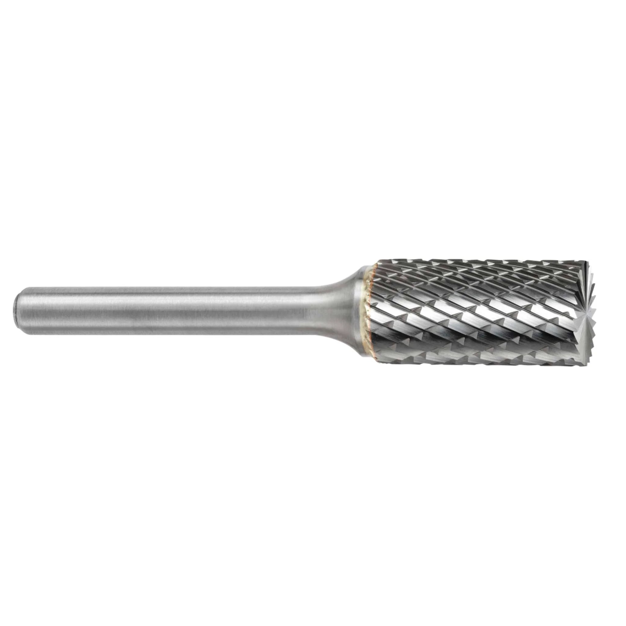 Lima Rotativa SB-3M, diam. de 9.6 mm X 19 mm de longitud,  X 6 mm de diam. de zanco y 64 mm de largo total, corte , Sin recubrimiento