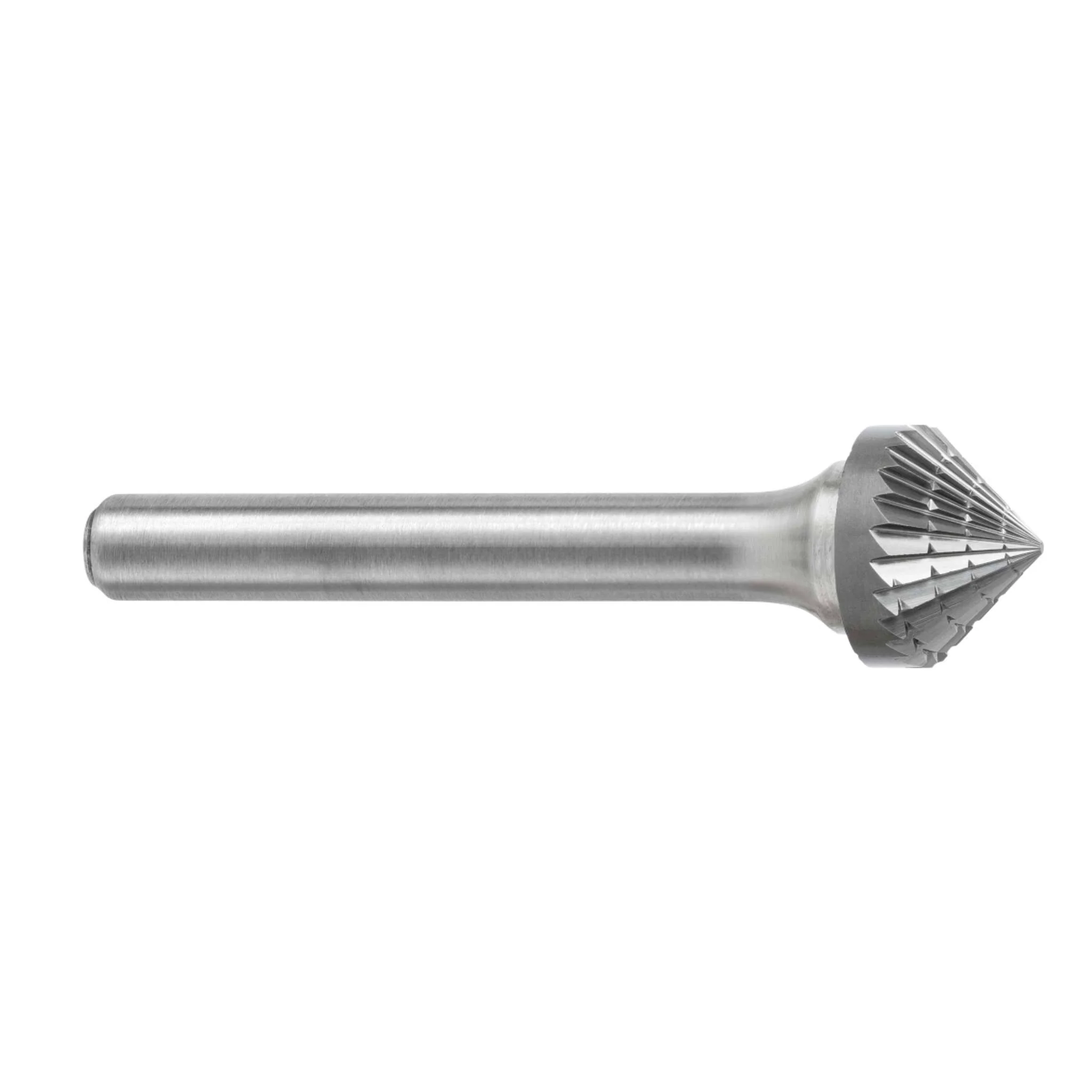 Lima Rotativa SK-9M, diam. de 25 mm X 12.7 mm de longitud,  X 6 mm de diam. de zanco y 61 mm de largo total, corte , Sin recubrimiento