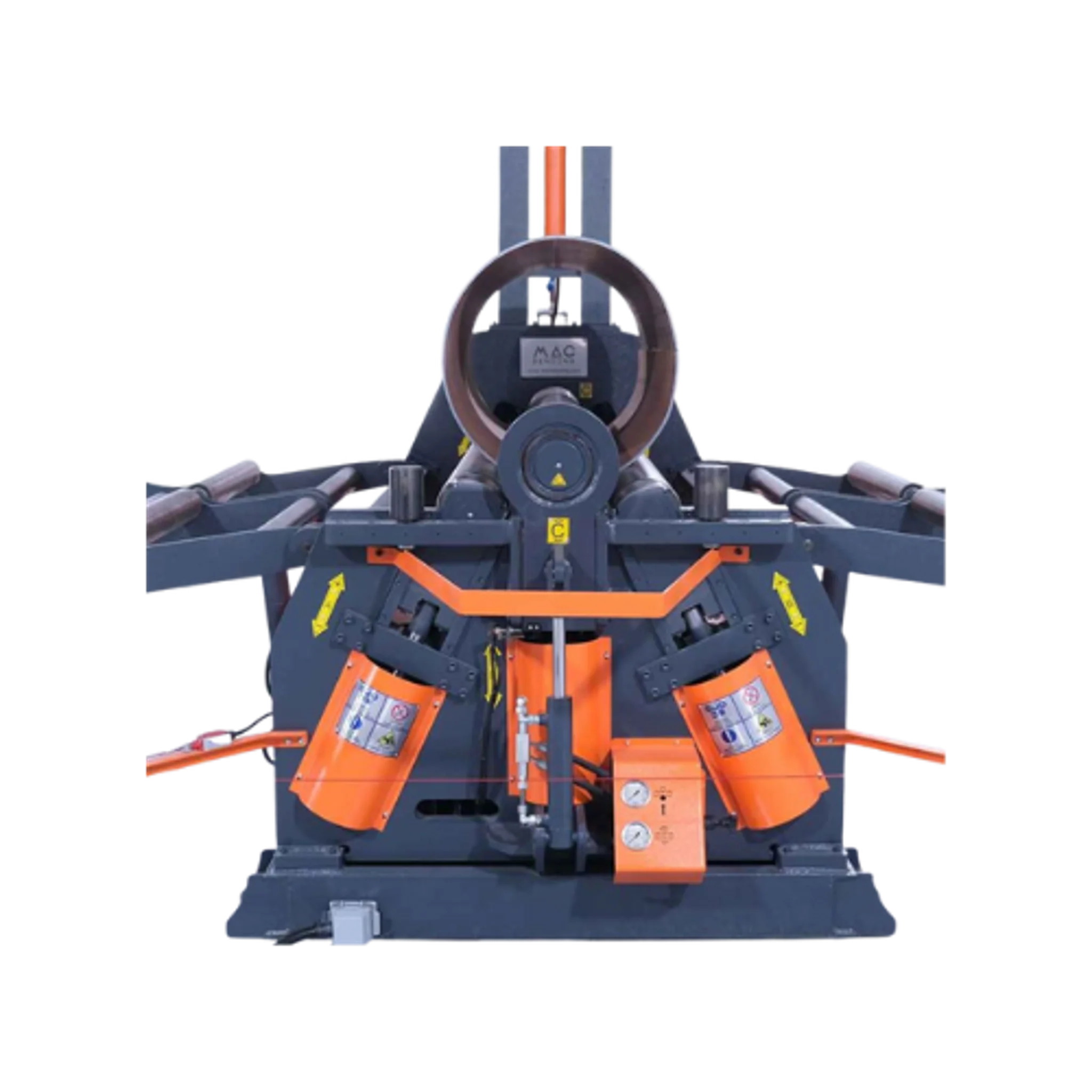 Máquina curvadora de placas de 4 rodillos trifásica 220V/60Hz - Image 5