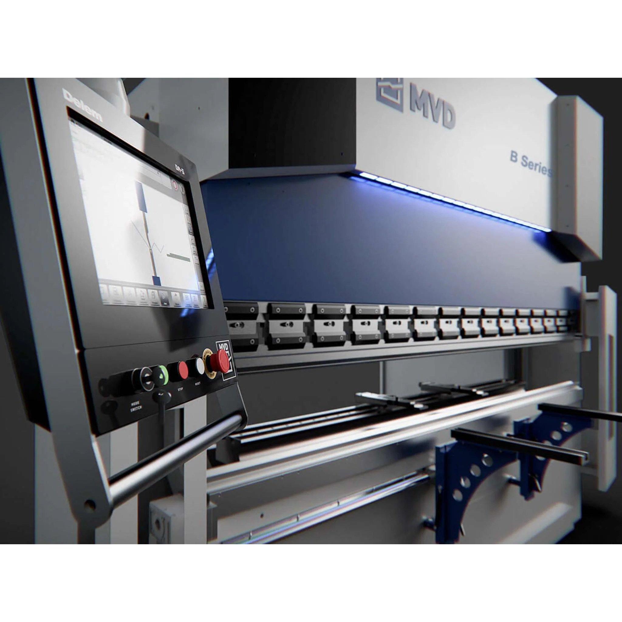 Máquina Dobladora Hidráulica CNC IBEN MVD Modelo B220-3100 Trifásica 220V/60Hz - Image 5