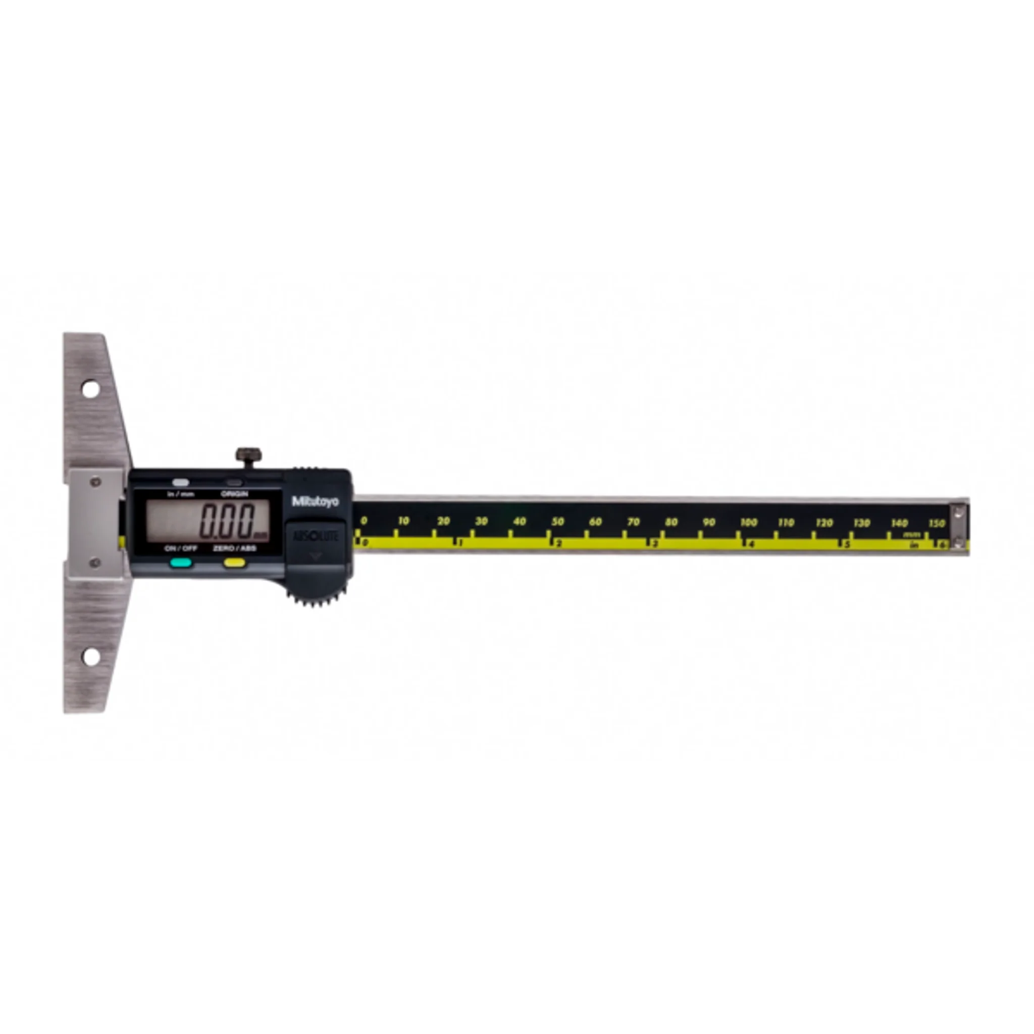 Medidor de profundidad ABS digital, pulg/mm 0-8 pulg/0-200mm