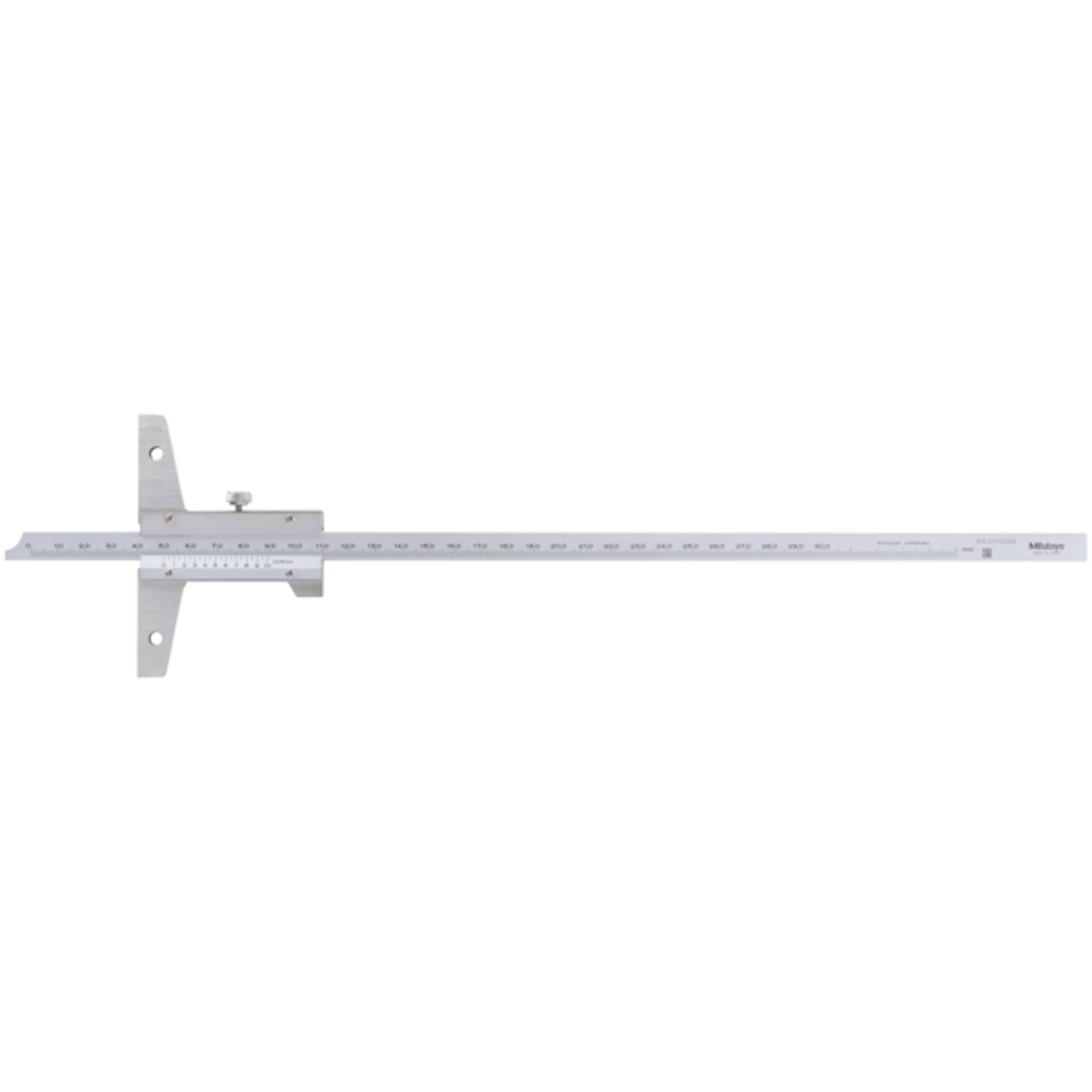 Medidor para profundidad con Vernier, ancho 0-300mm, 0,05mm