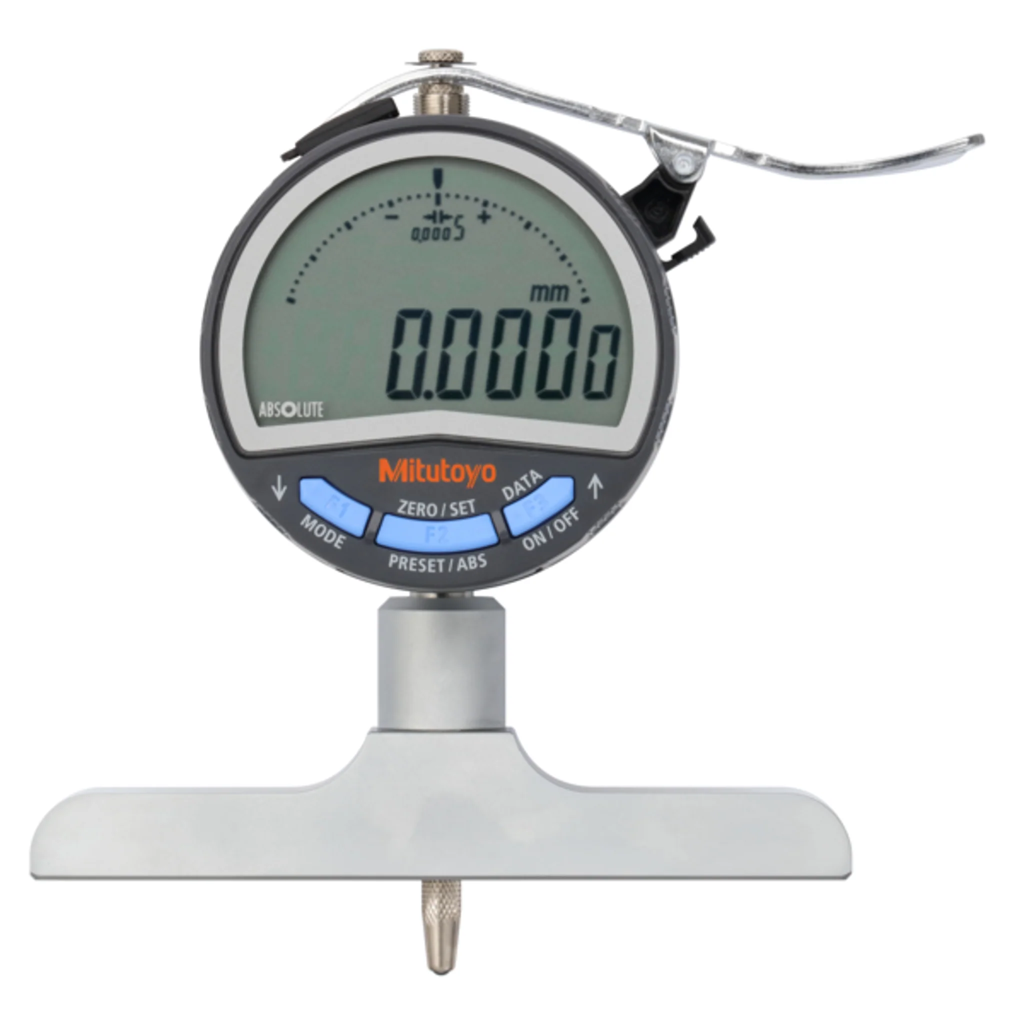 Medidor para profundidad Digital, ancho 0-200mm, 0,0005mm, 101,6mm Base