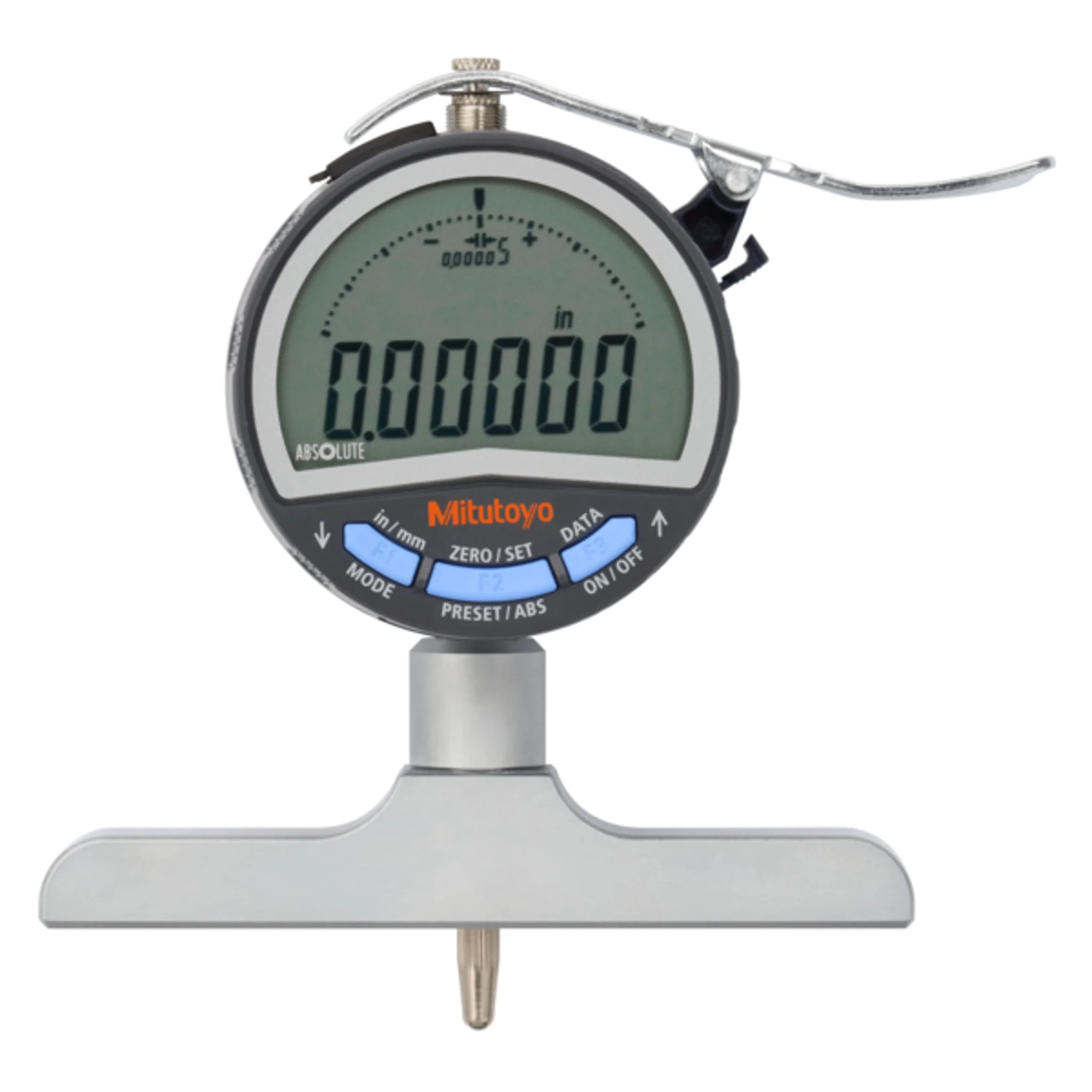 Medidor para profundidad Digital, ancho 0-8 pulg, 0,00002 pulg, 101,6mm Base