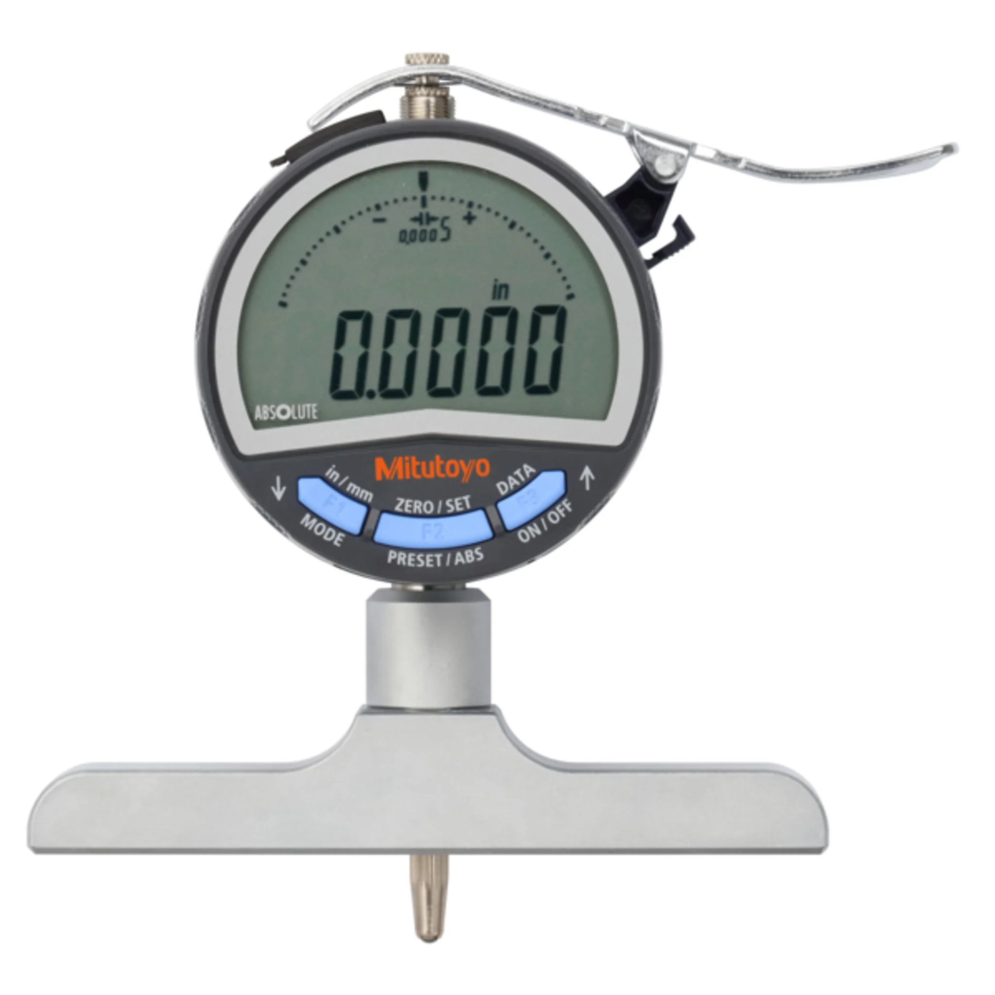 Medidor para profundidad Digital, ancho 0-8 pulg, 0,0005 pulg, 101,6mm Base