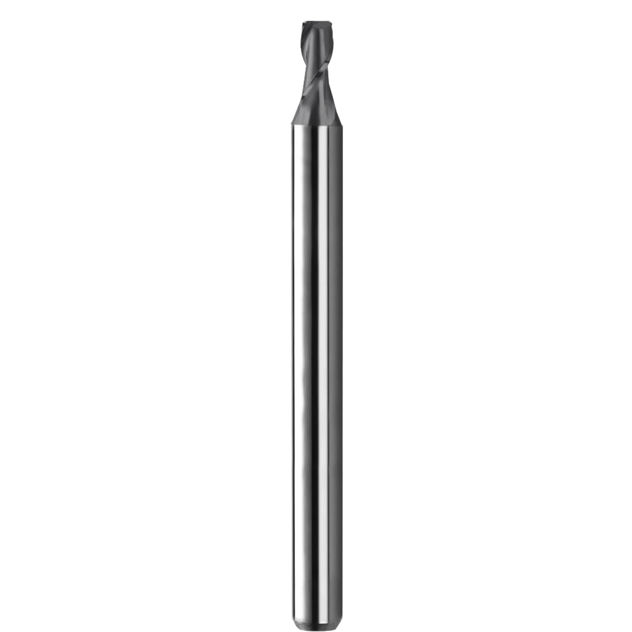 Micro Cortador Vertical, Diam. Cte. 0.0080 pulg, 2 Flautas, Punta Plana