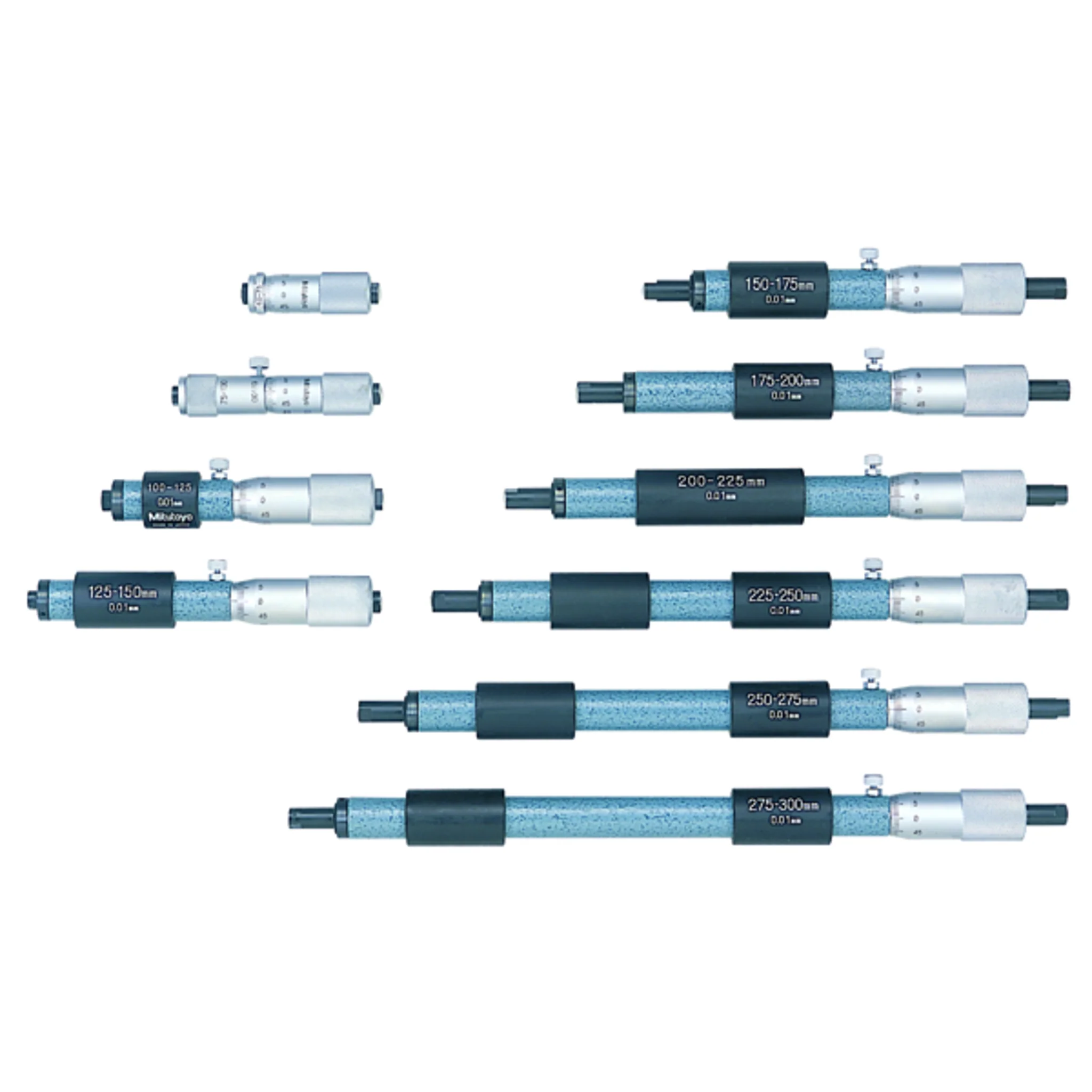 Micrómetro de interiores tipo tubular 2-3 pulg