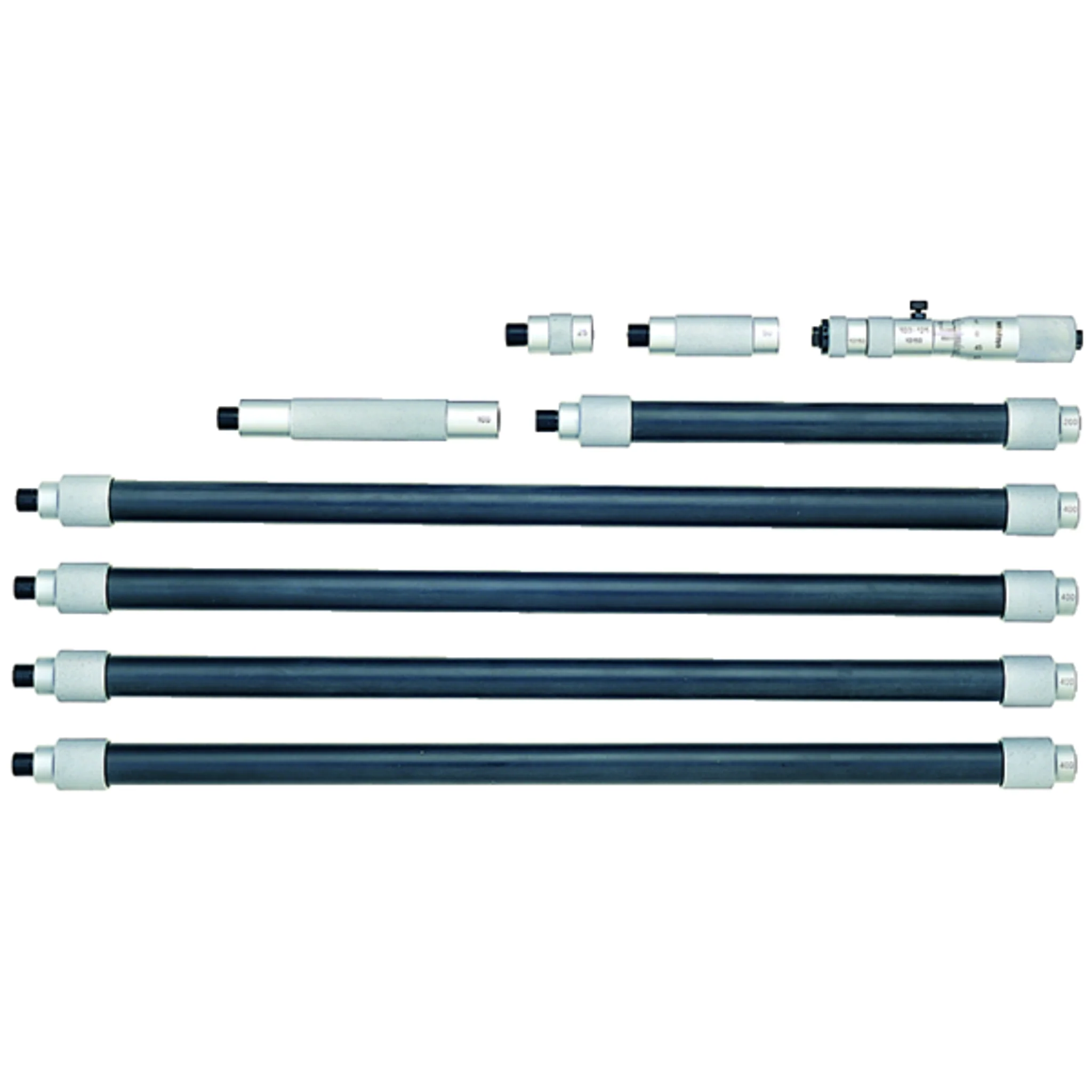Micrómetro de interiores tipo tubular con extensión 100-2100mm