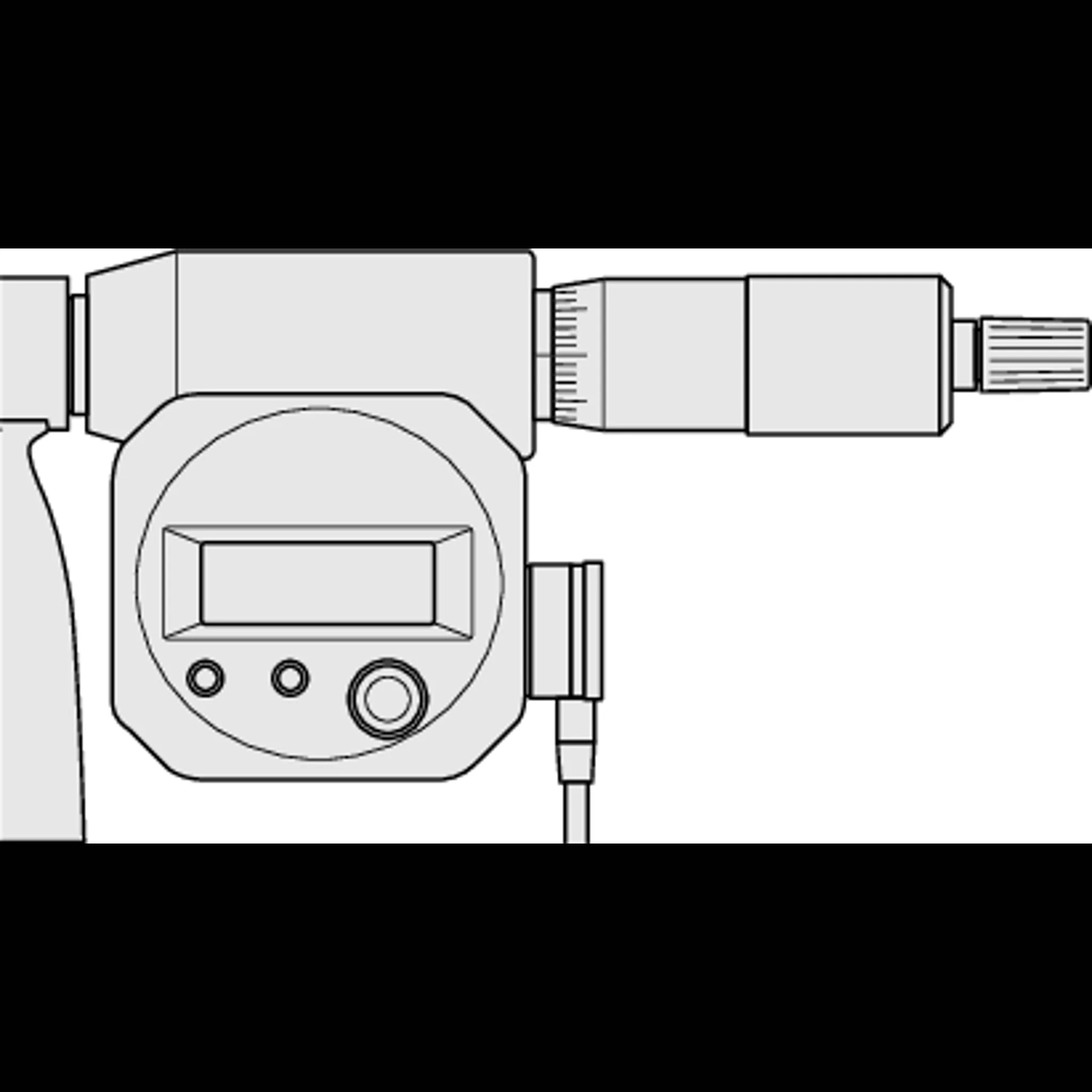 Micrómetro Digital para Exteriores Digimatic, Intervalo de 15-16 pulg, Fuerza de Medición de 10 a 15 N, Con Salida de Datos - Image 3