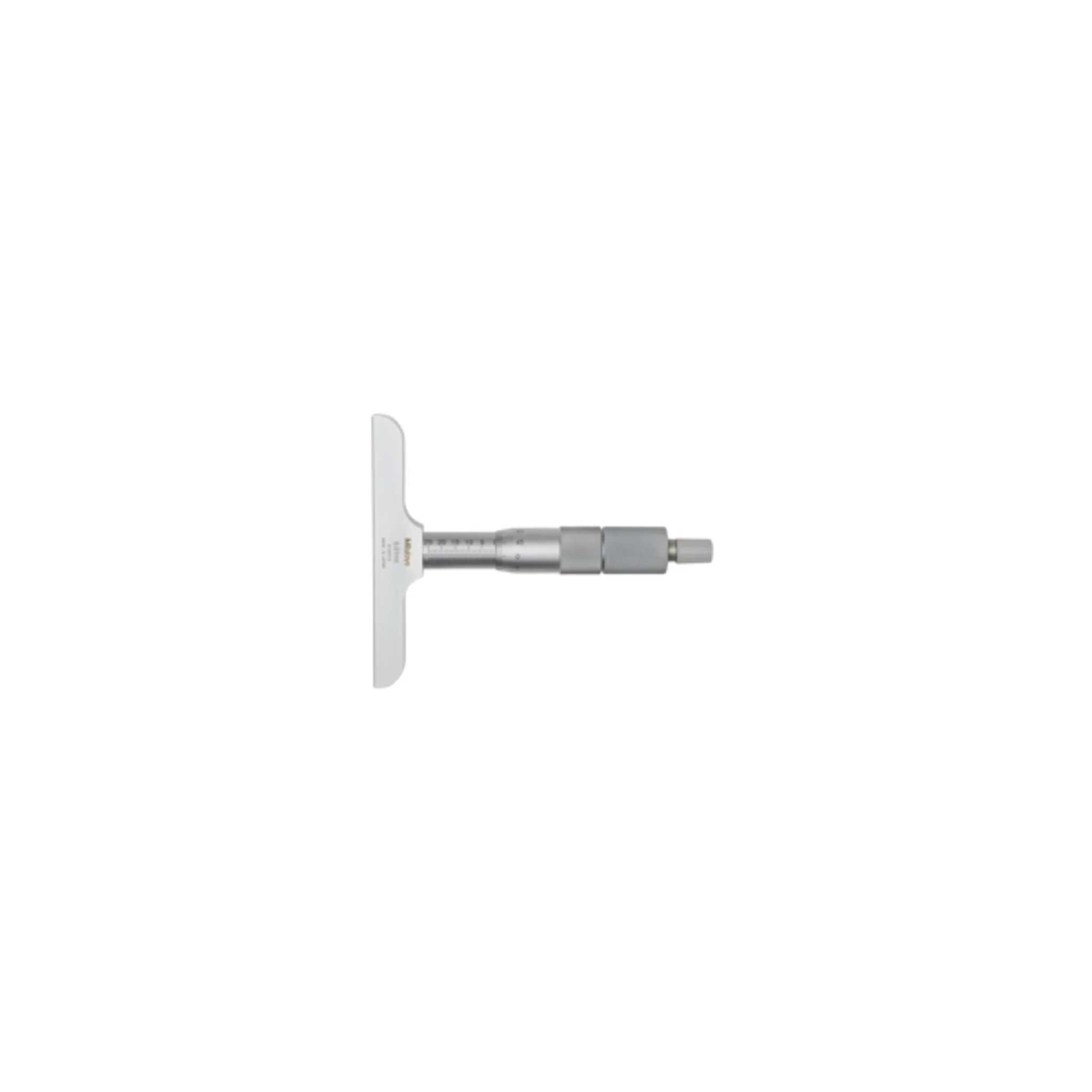 Micrómetro para  profundidad, Varillas intercambiables  0-75mm, 101mm Base