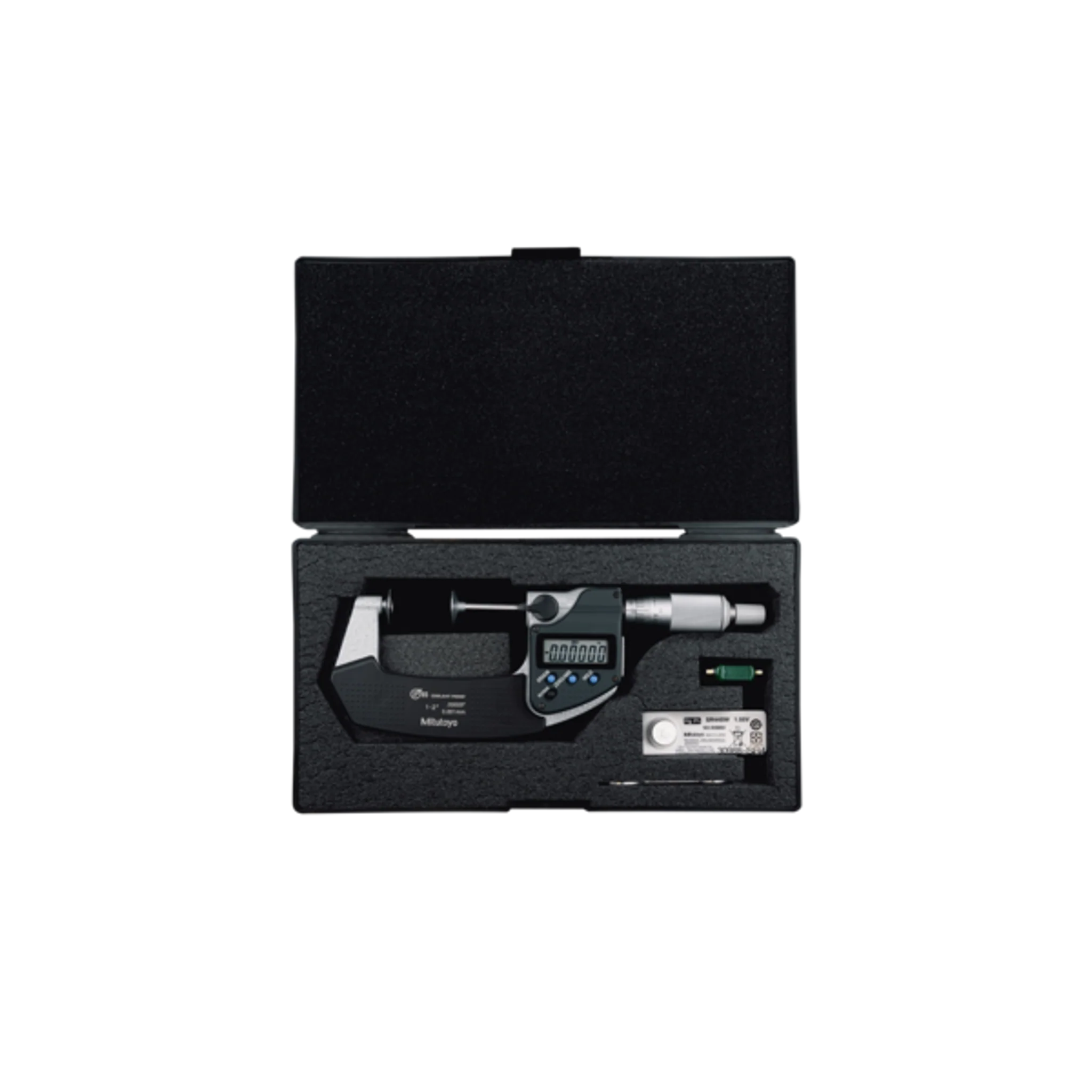 Micrómetros Digimatic de Discos IP65 pulg/mm, 1-2 pulg, Disco=20mm - Image 2
