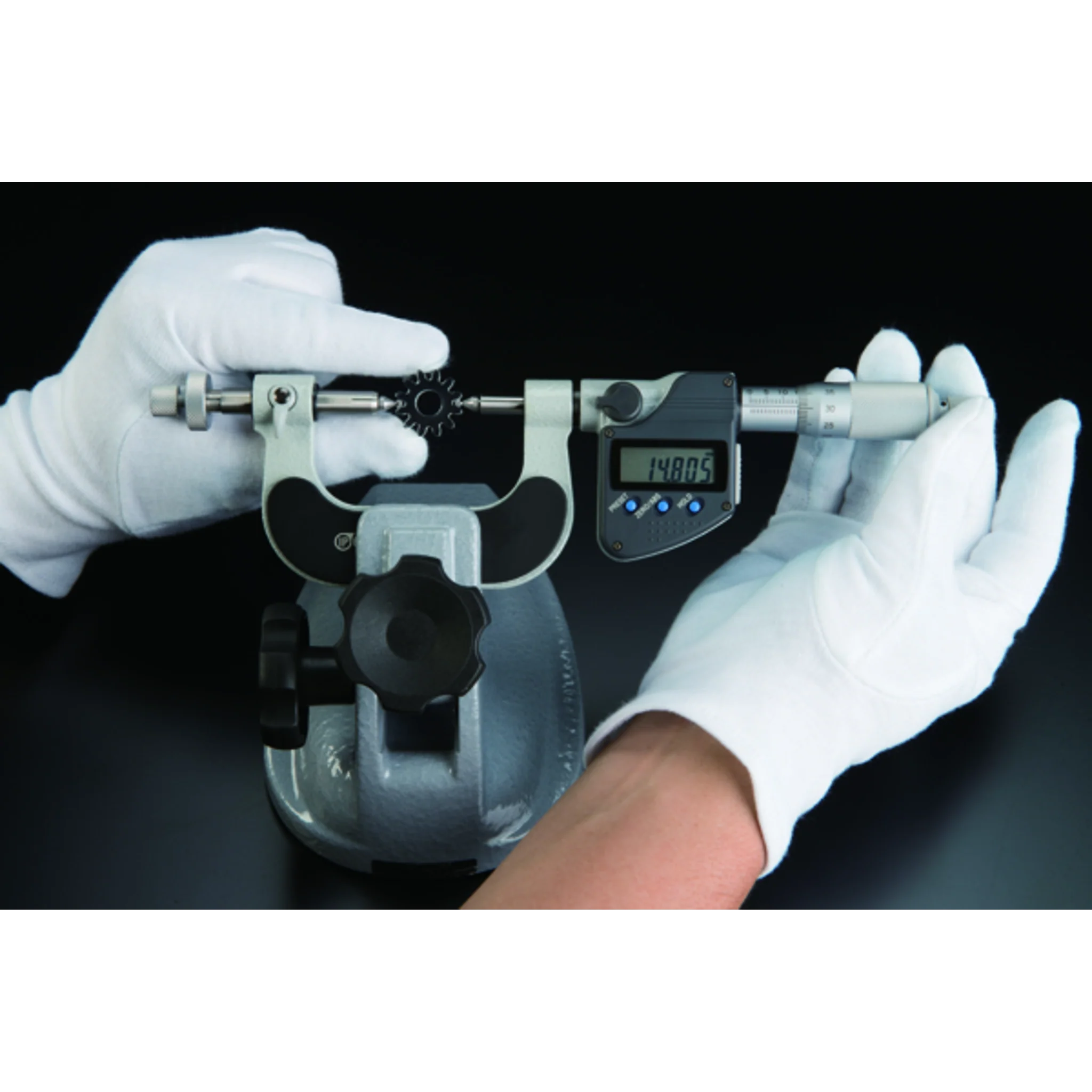 Micrómetros Digimatic para Dientes de Engranes IP65 pulg/mm, 3-4 pulg - Image 2