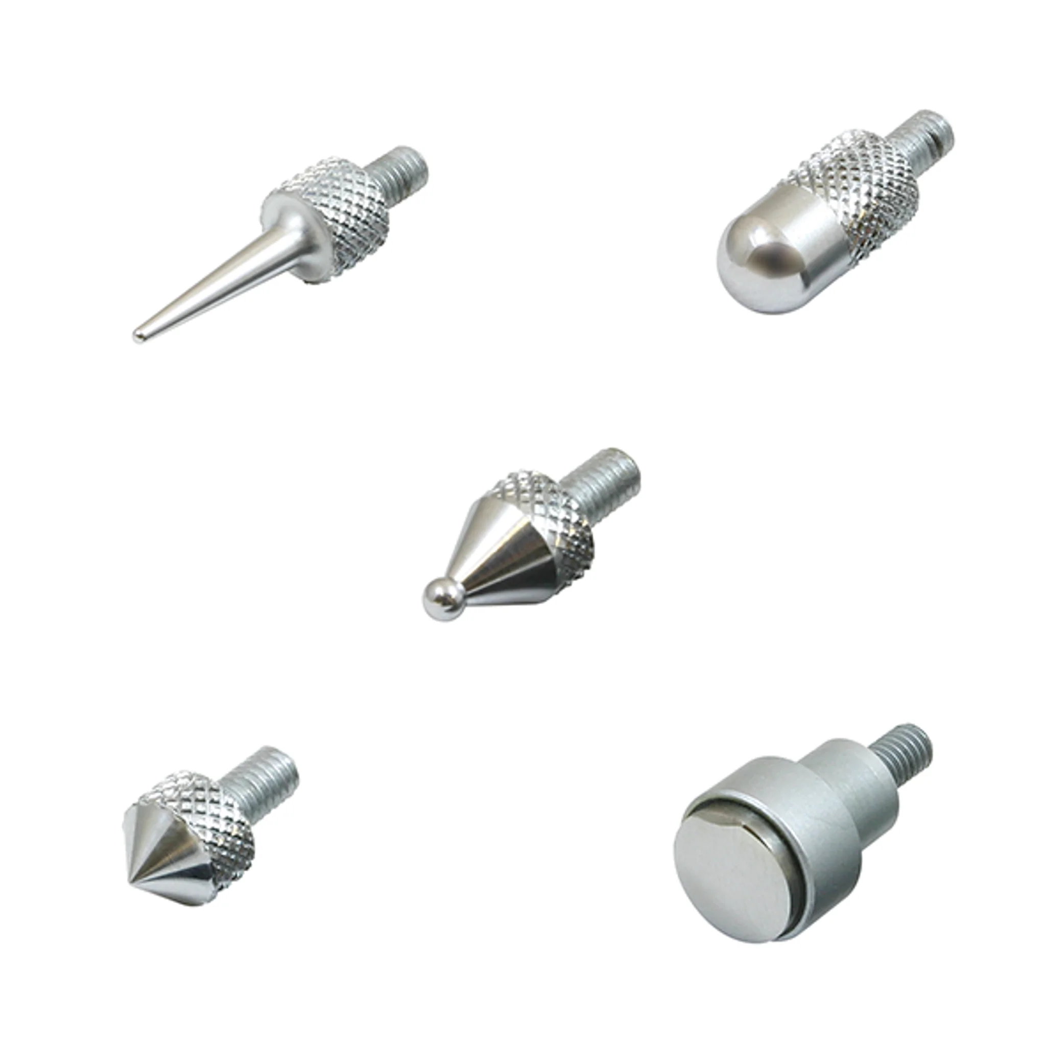 Punta de aguja, M2,5x0,45 D=2mm, 8mm Longitud, Carburo, mm