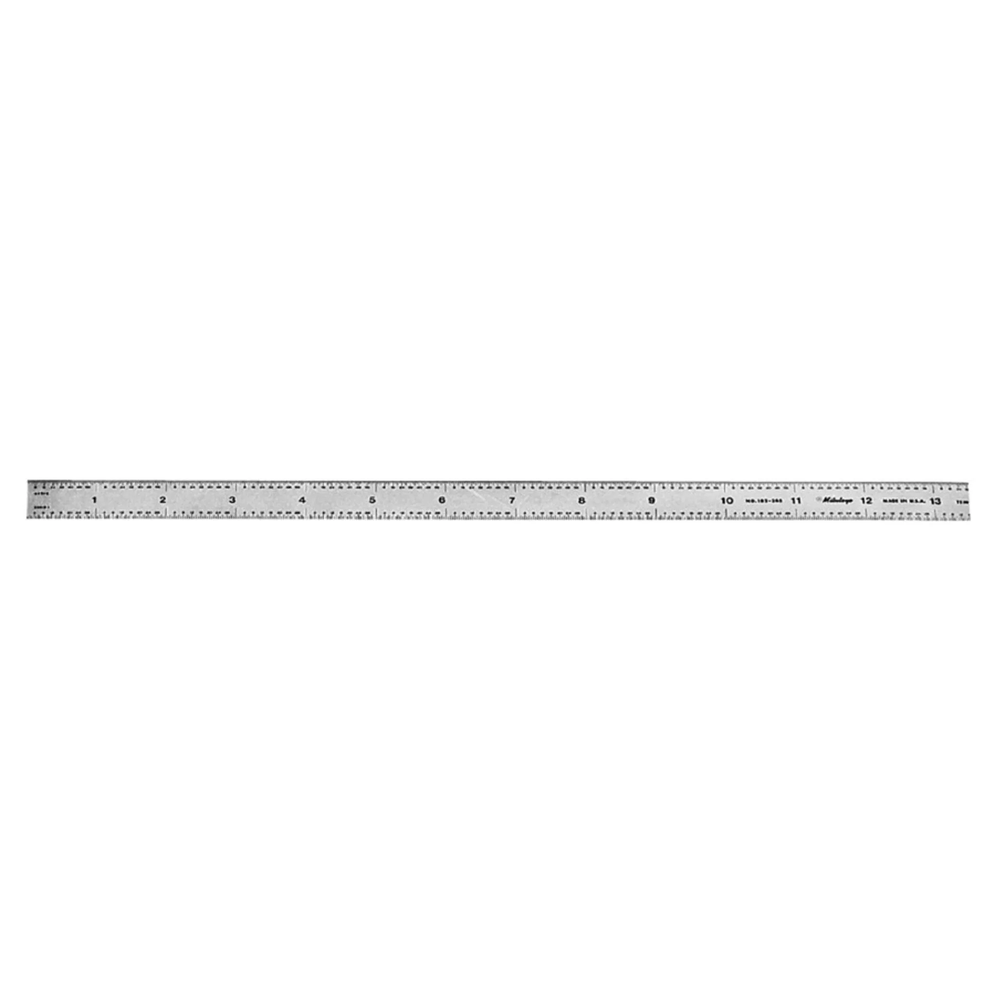 Regla de acero, Regla totalmente flexible  600mm/24 pulg, mm/pulg