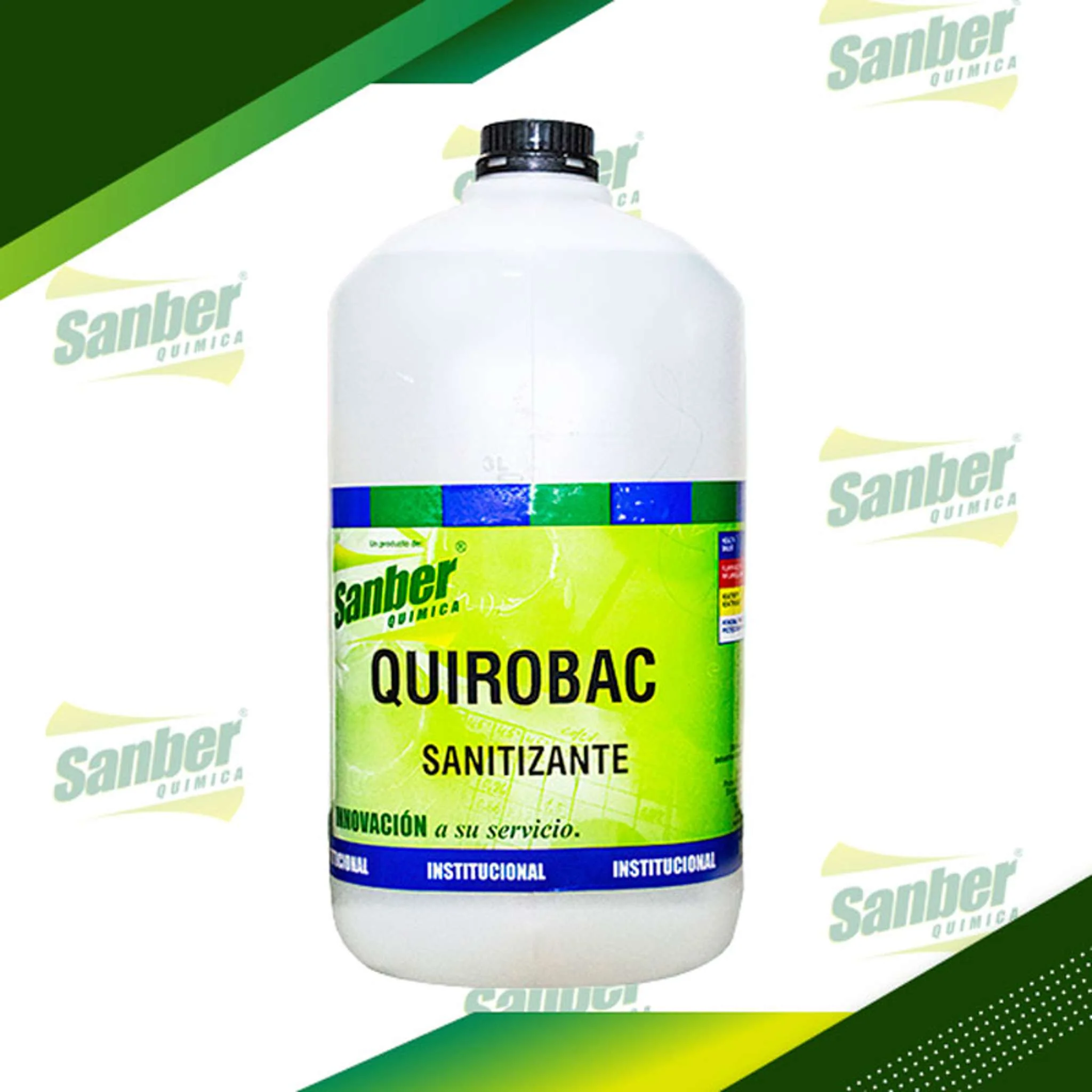 QUIROBAC DETERGENTE SANITIZANTE GALON 4 LITROS